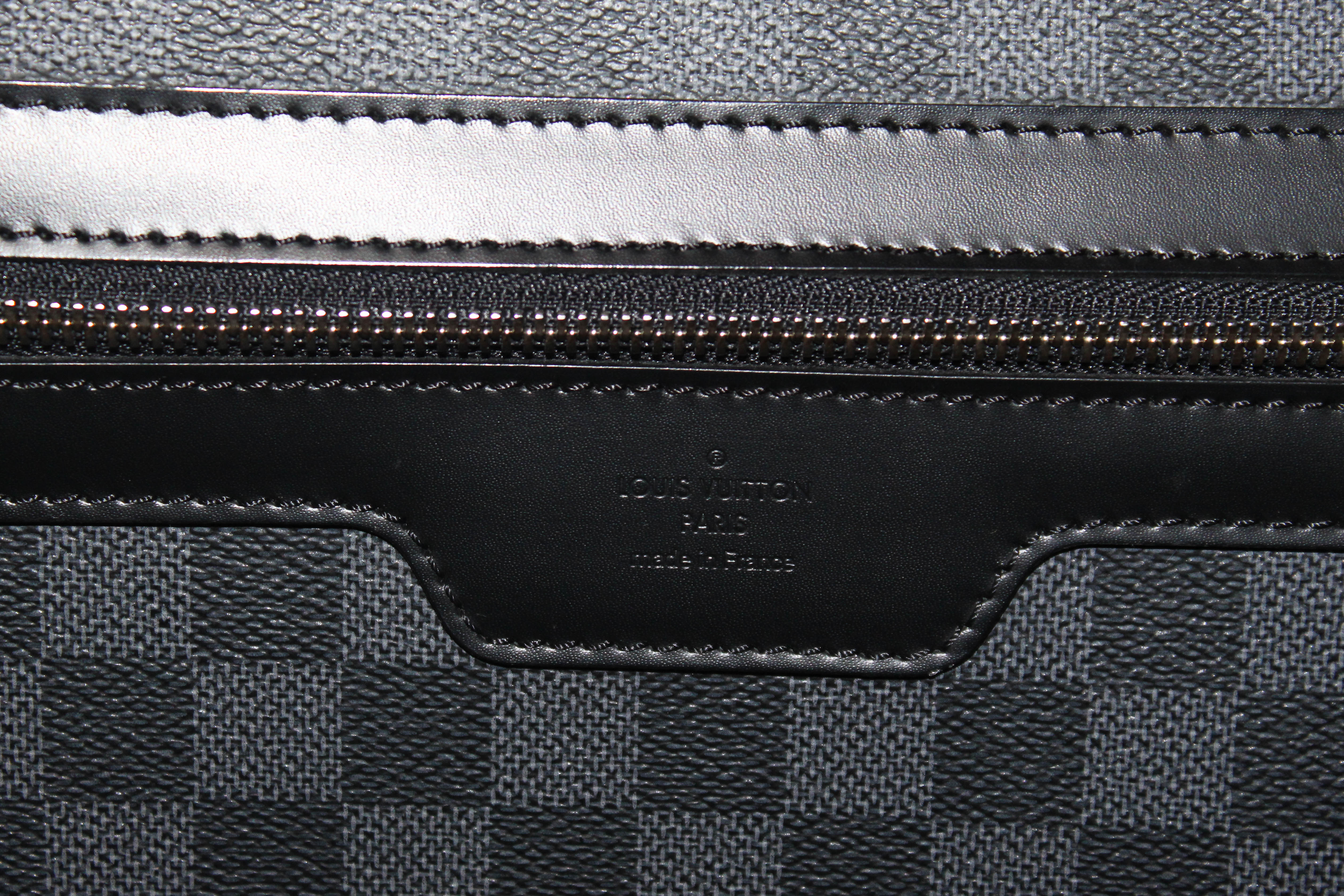 Authentic Louis Vuitton Damier Graphite Canvas Pegase 45 Rolling Suitcase