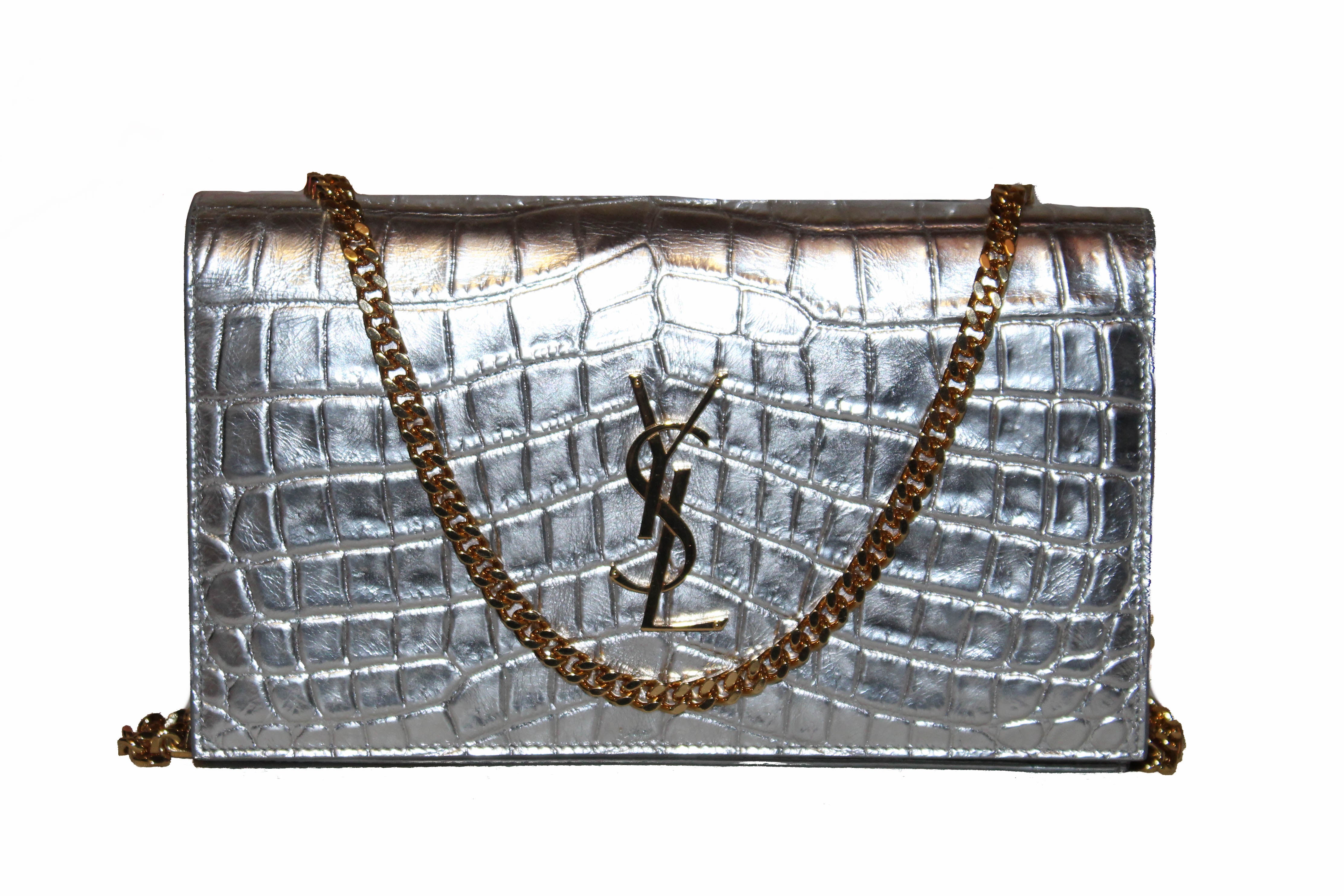 YSL chain purse with authenticity card