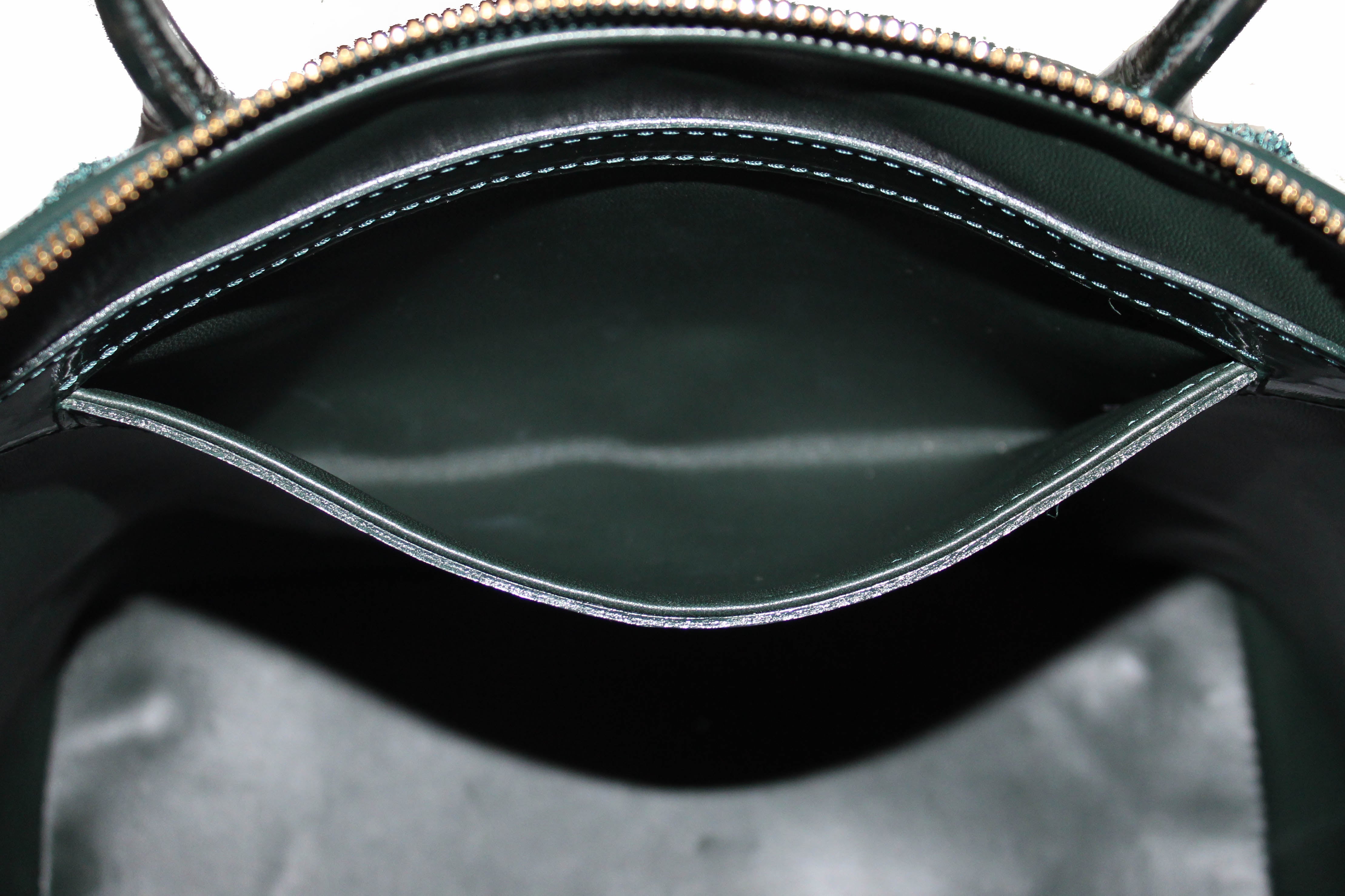 Sold at Auction: Vuitton L/E Green Monogram Fascination Lockit Bag