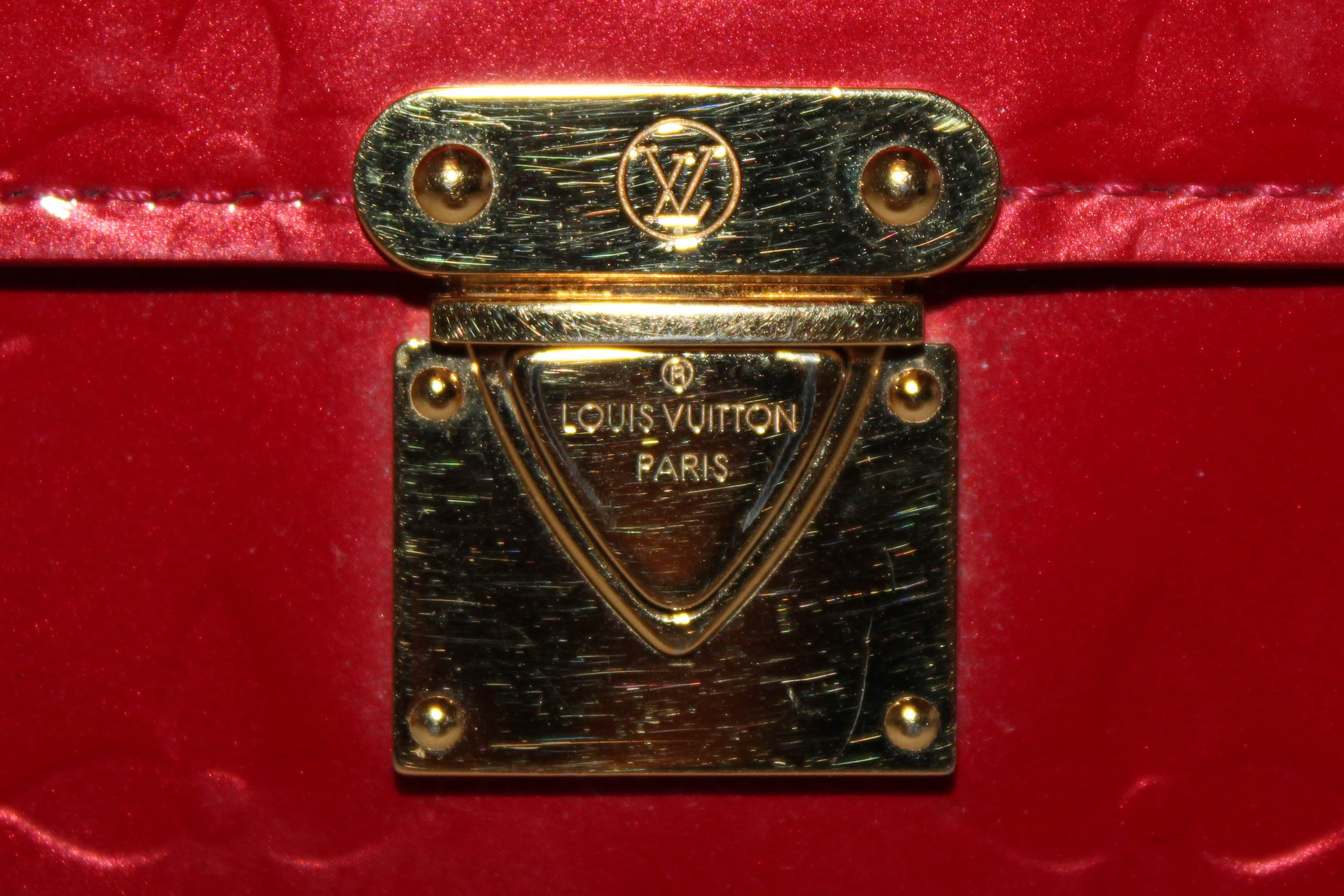 LOUIS VUITTON Koala Monogram Red Vernis Wallet