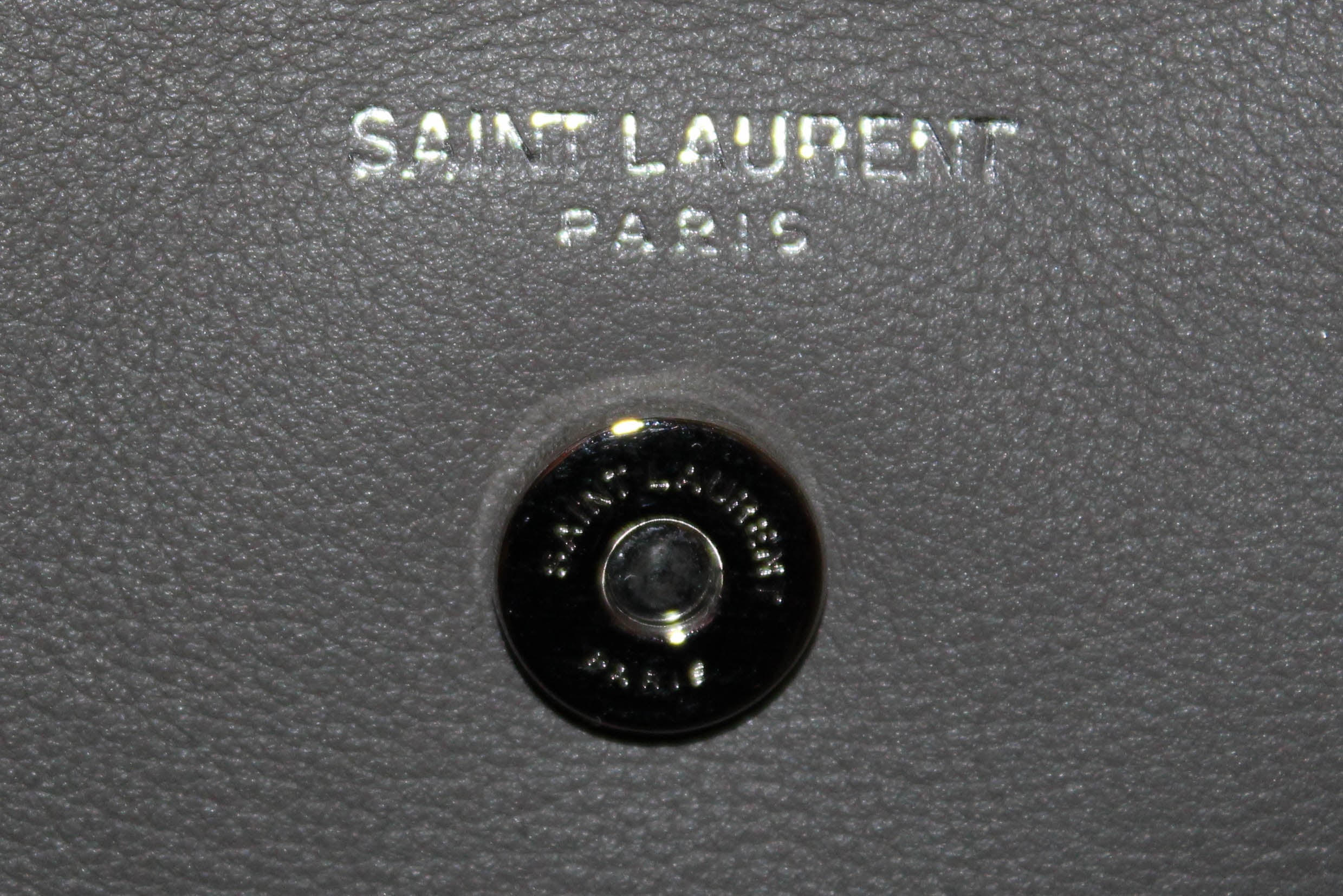 Saint Laurent Black Leather Small Downtown Cabas Tote Saint Laurent Paris