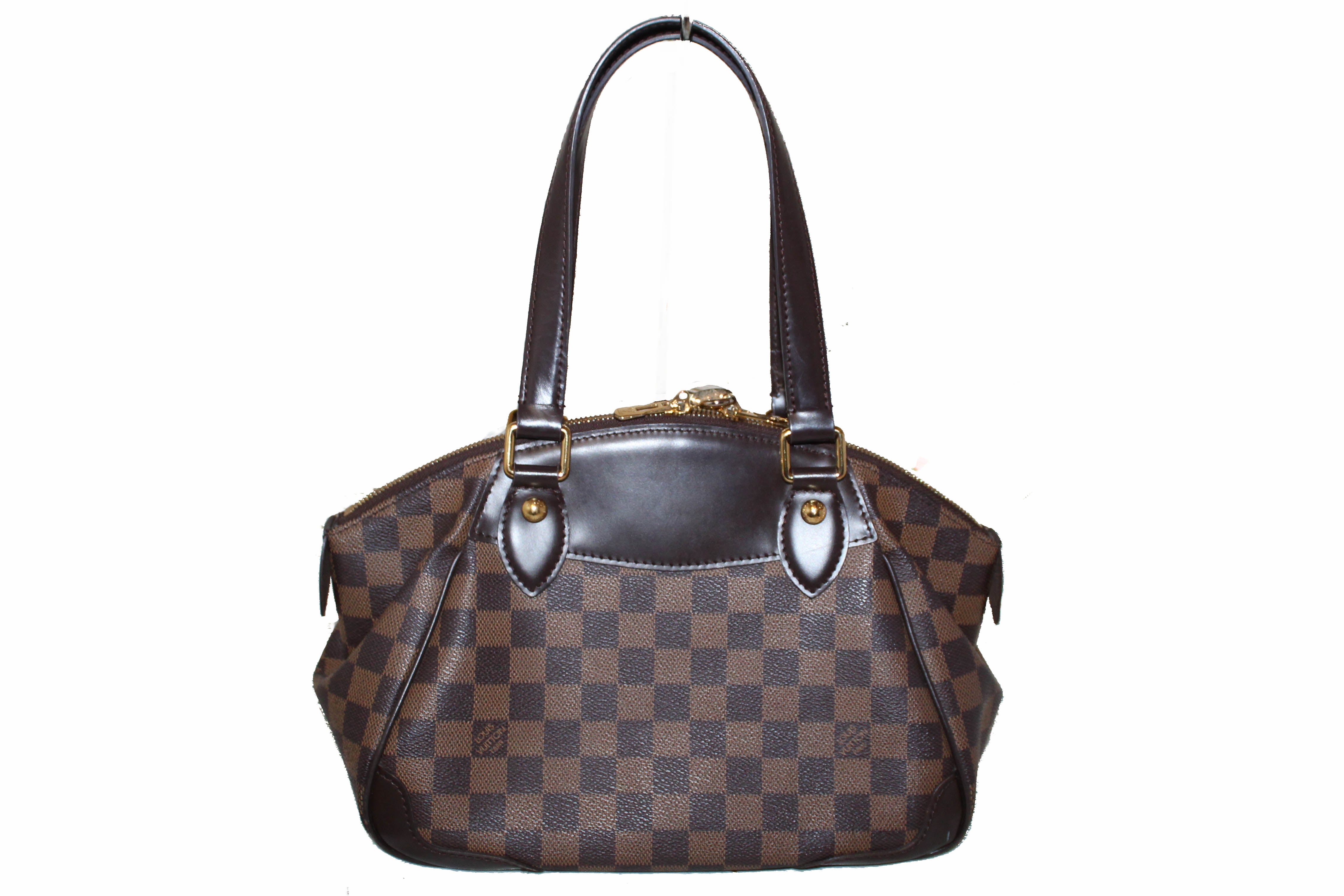 Authentic Louis Vuitton Damier Ebene Verona PM Shoulder Bag