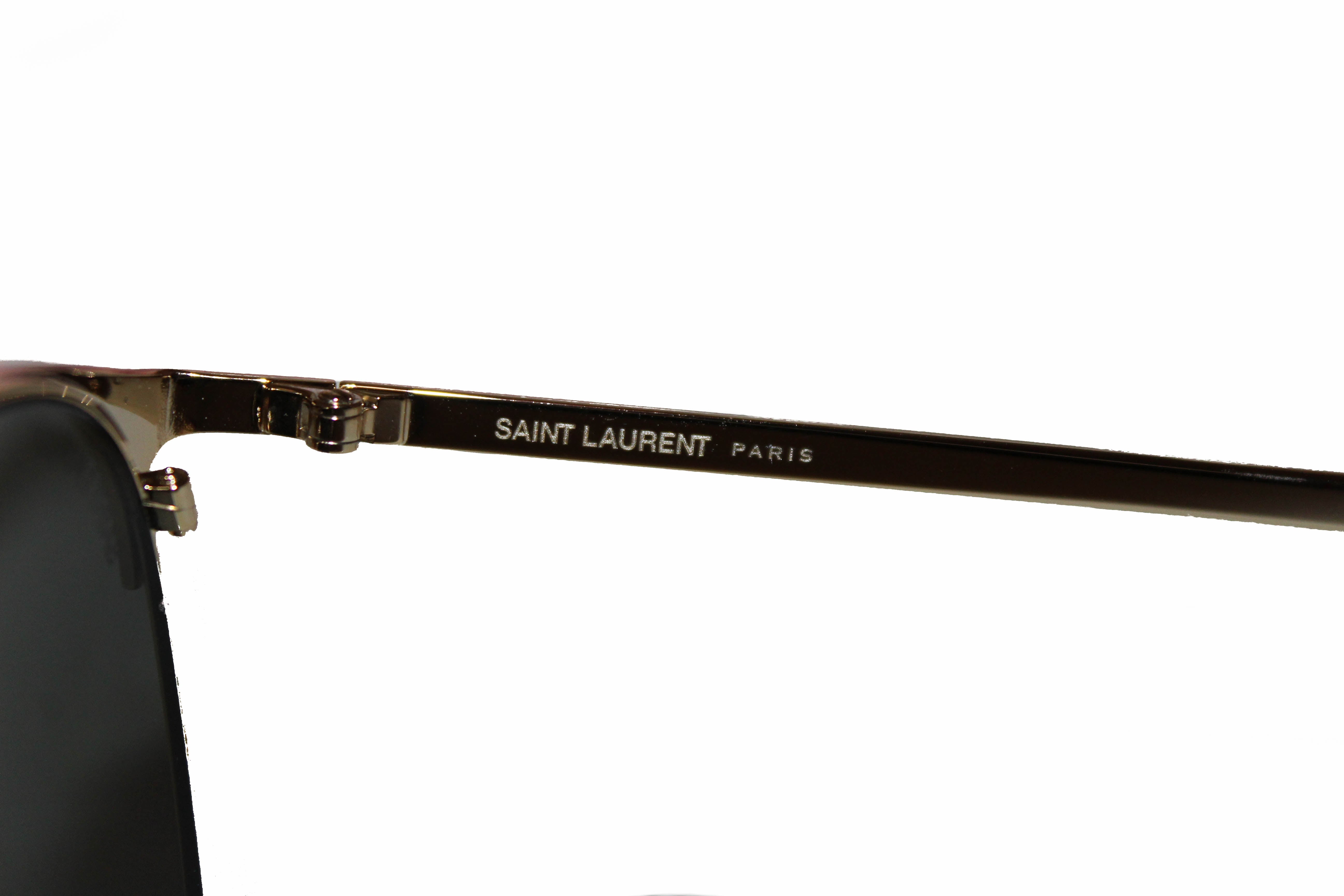 Authentic New Yves Saint Laurent SL 279-005 Men's Rectangle Sunglasses