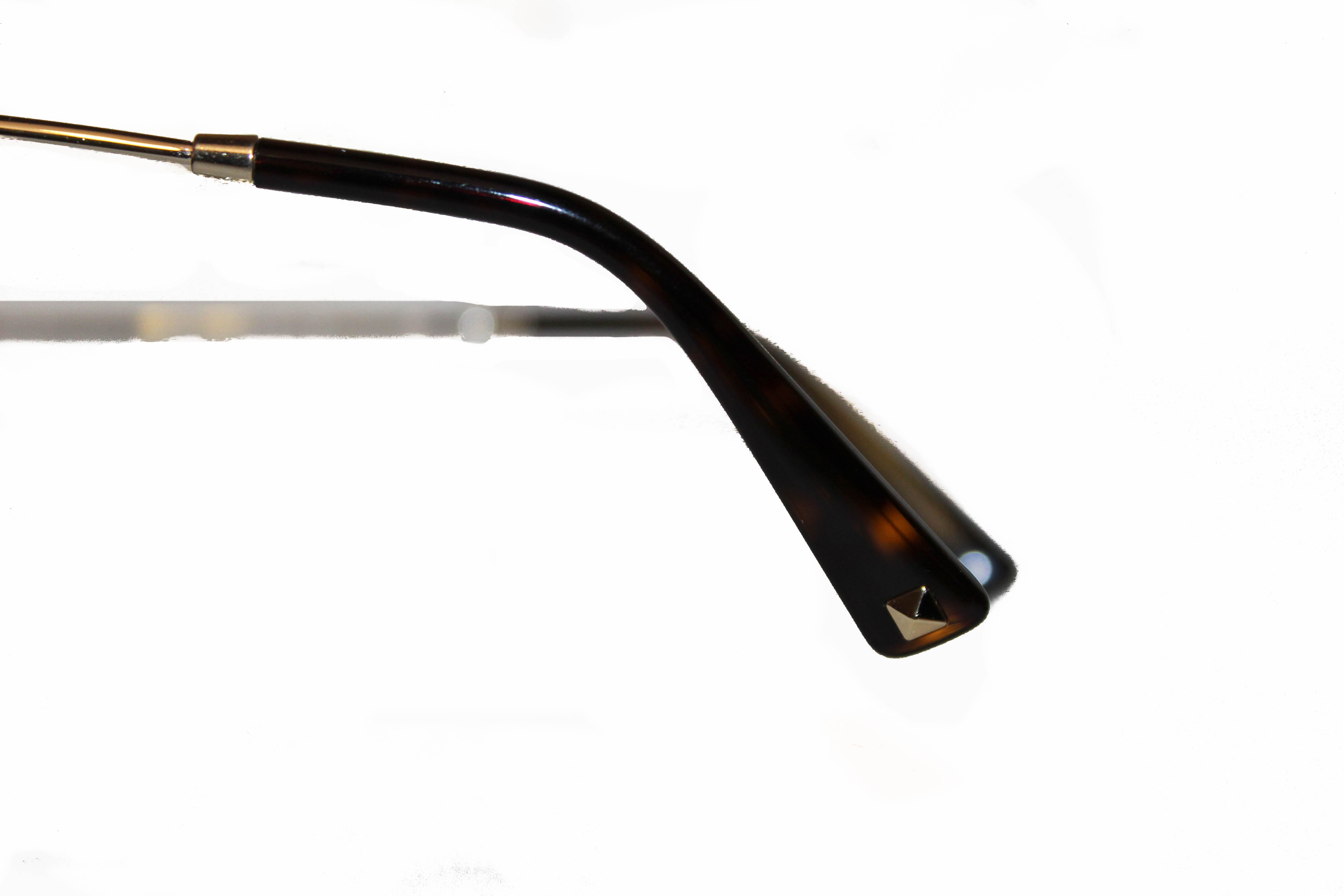 Authentic New Valentino VA2022 Frameless Cat-Eye Sunglasses
