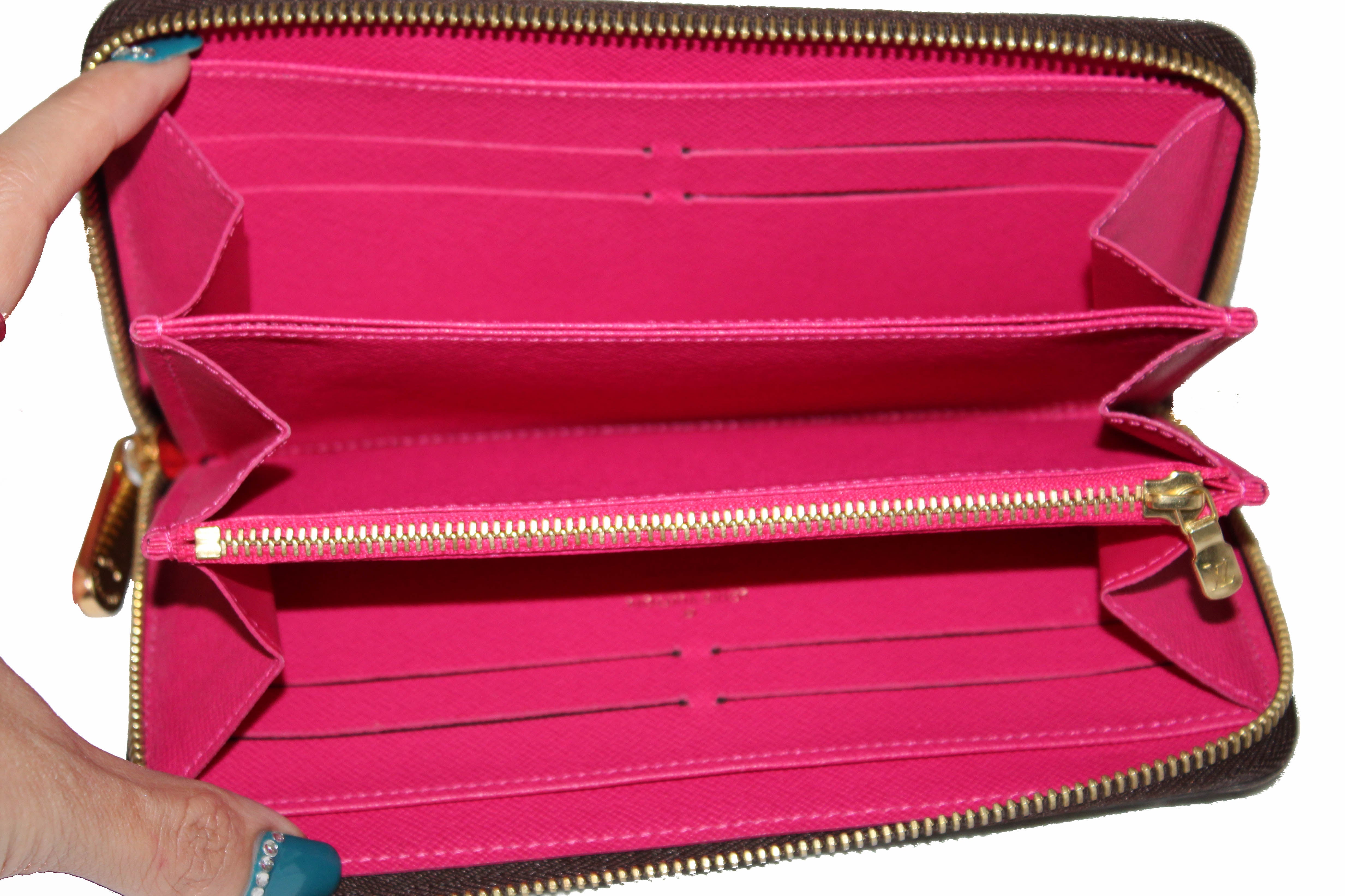 Louis Vuitton – Louis Vuitton Zippy Wallet Monogram Jungle Dots Sugar Pink  Poppy – Queen Station