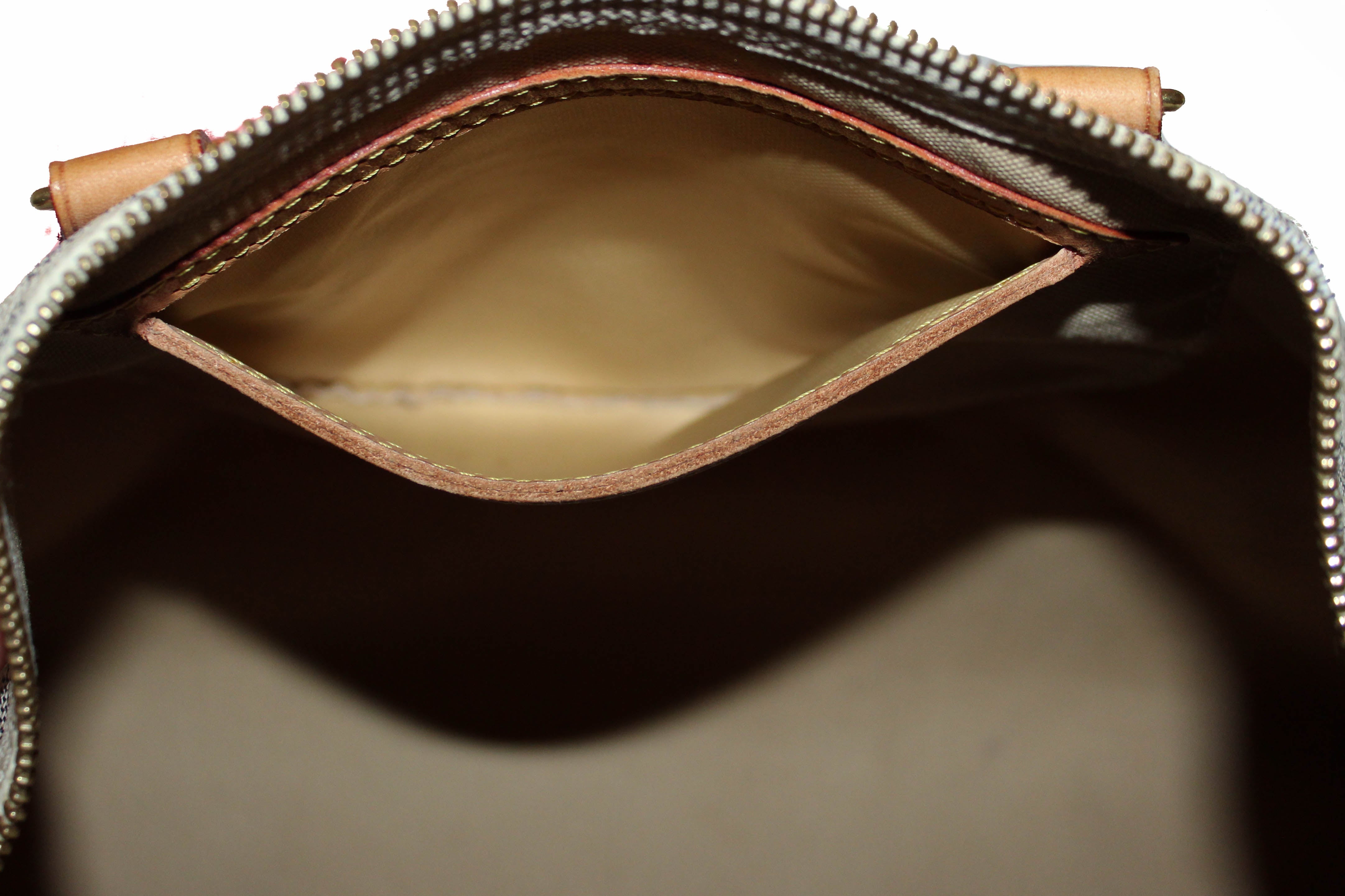 Authentic Louis Vuitton Damier Azur Speedy 35 Handbag