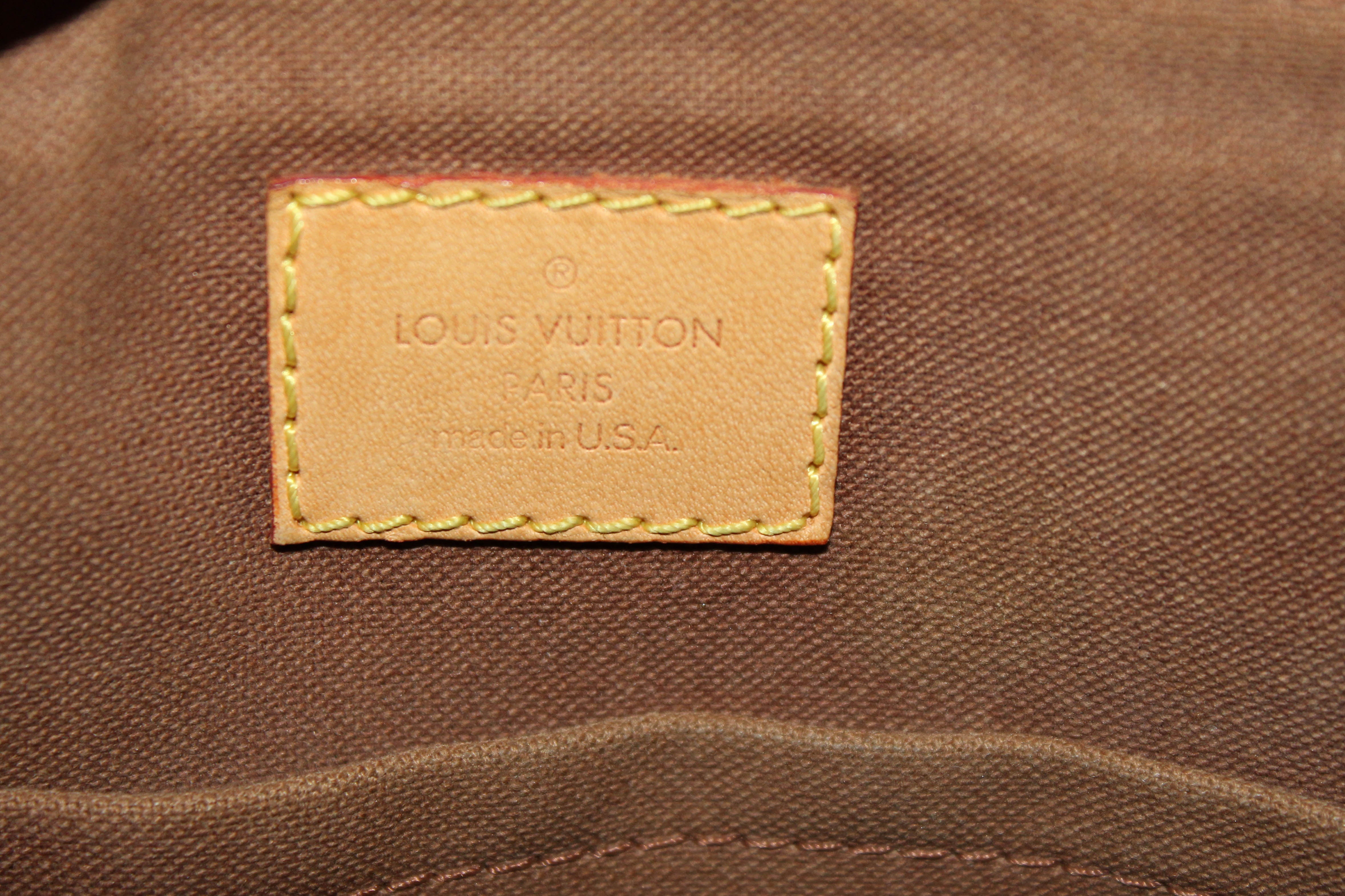 Authentic Louis Vuitton Classic Monogram Popincourt Haut Tote Bag – Paris  Station Shop