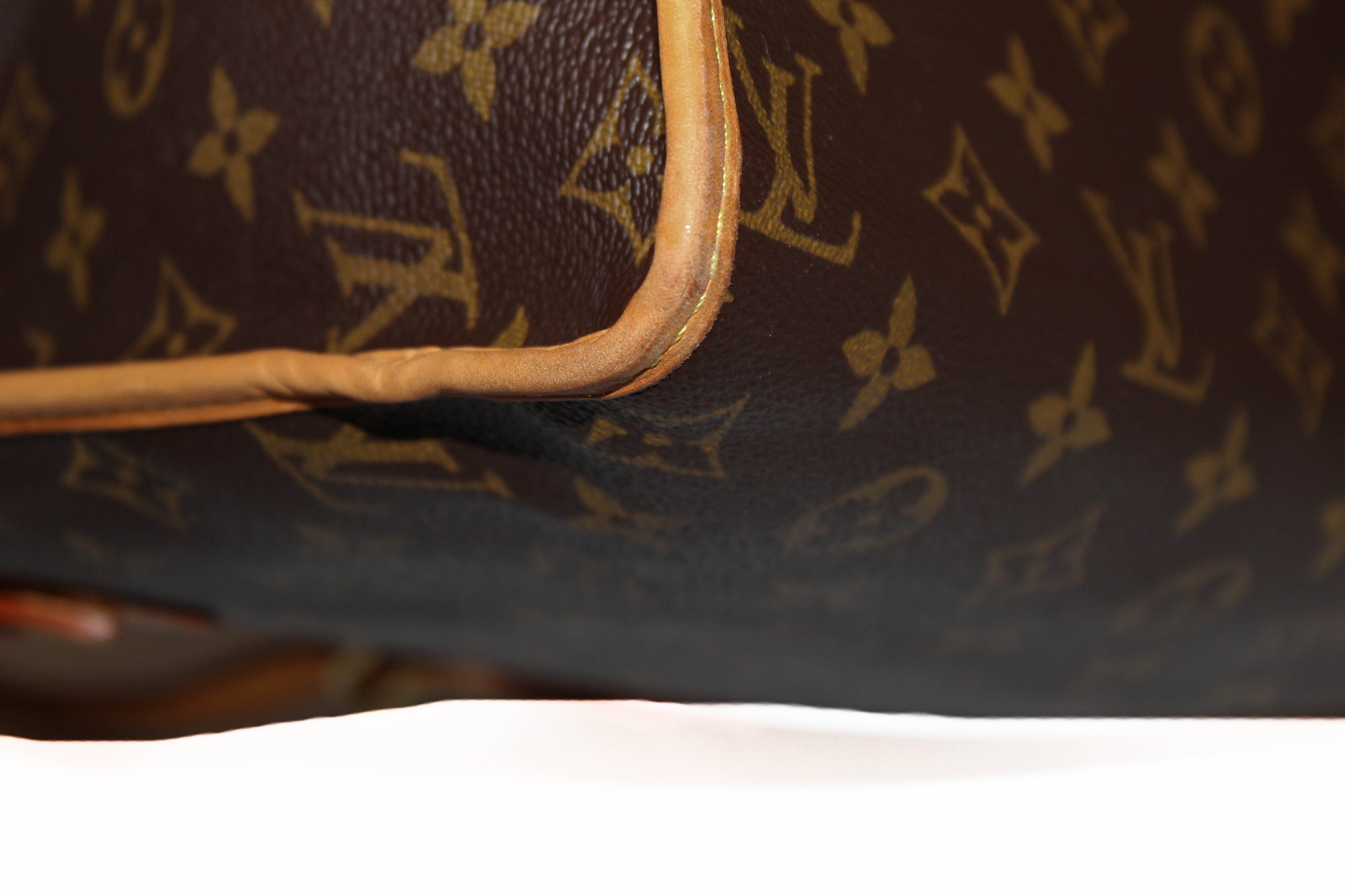 Authentic Louis Vuitton Classic Monogram Popincourt Haut Tote Bag