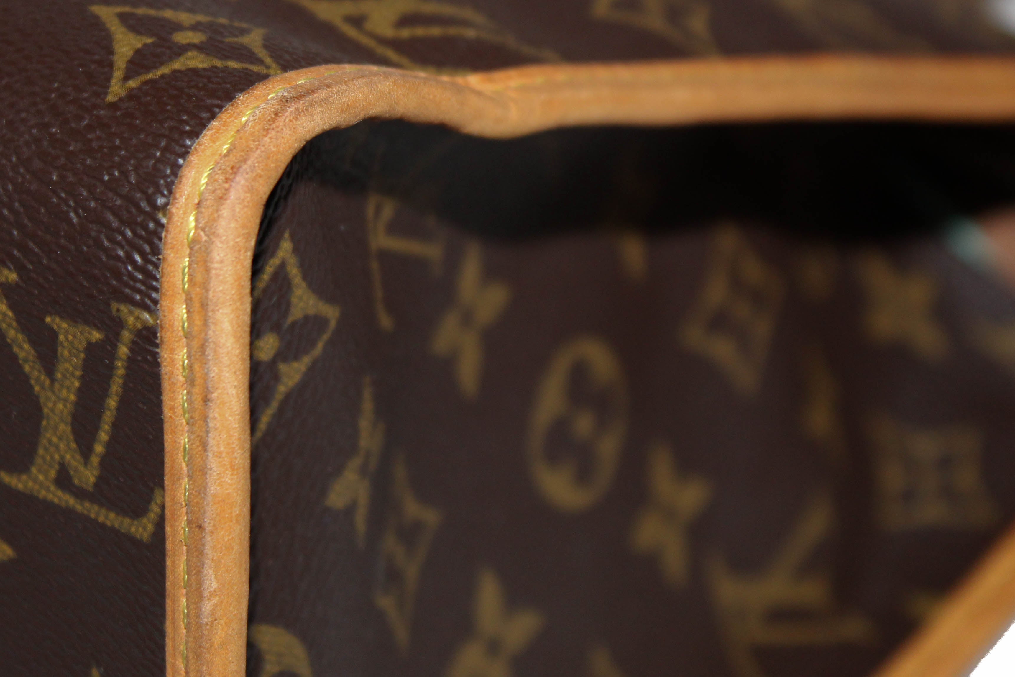 Authentic Louis Vuitton Classic Monogram Popincourt Haut Tote Bag