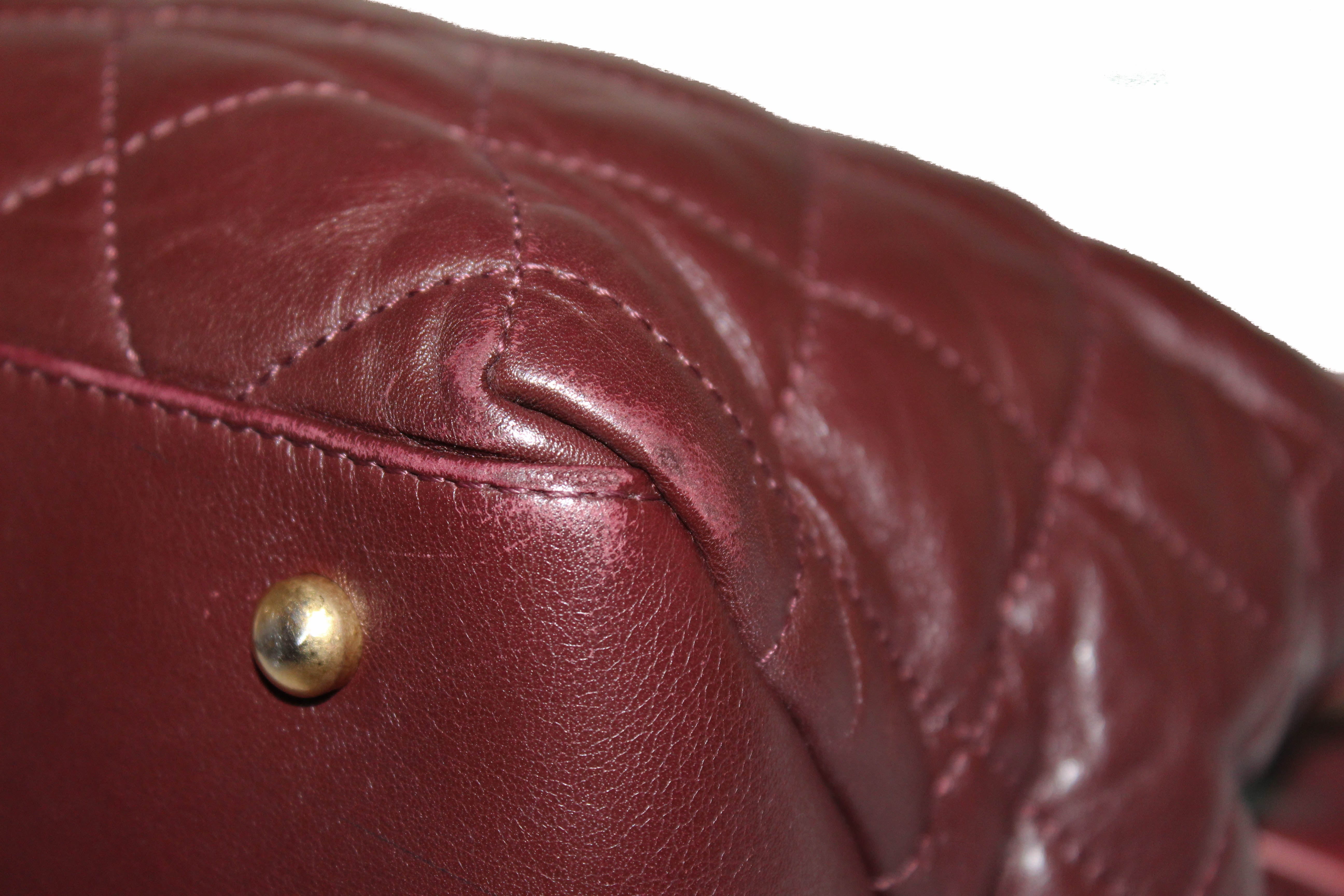 Chanel Cambon Ligne Lambskin Leather Tote Bag (SHG-27559