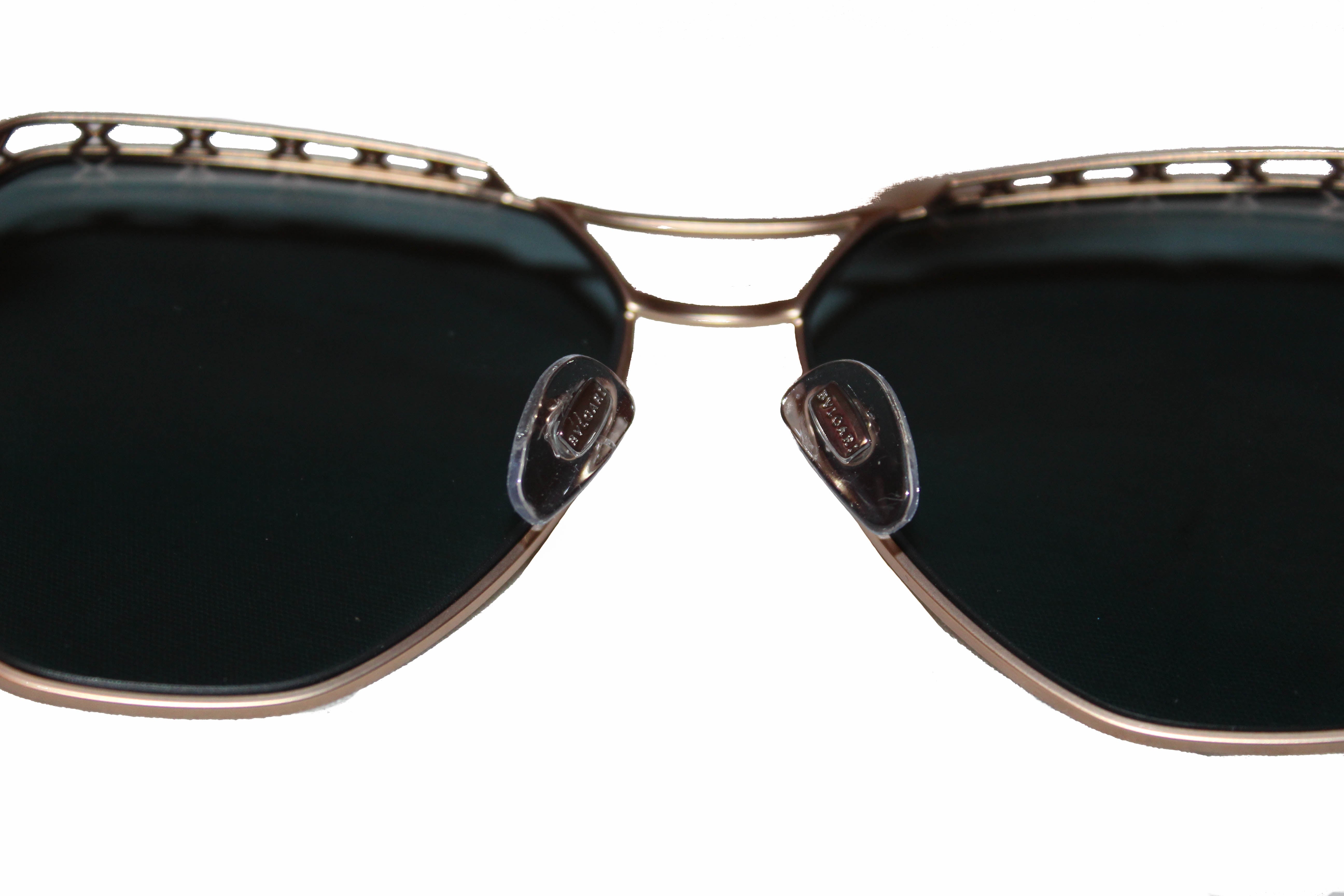 Authentic New BVLGARI Serpenti Aviator Sunglasses 6098