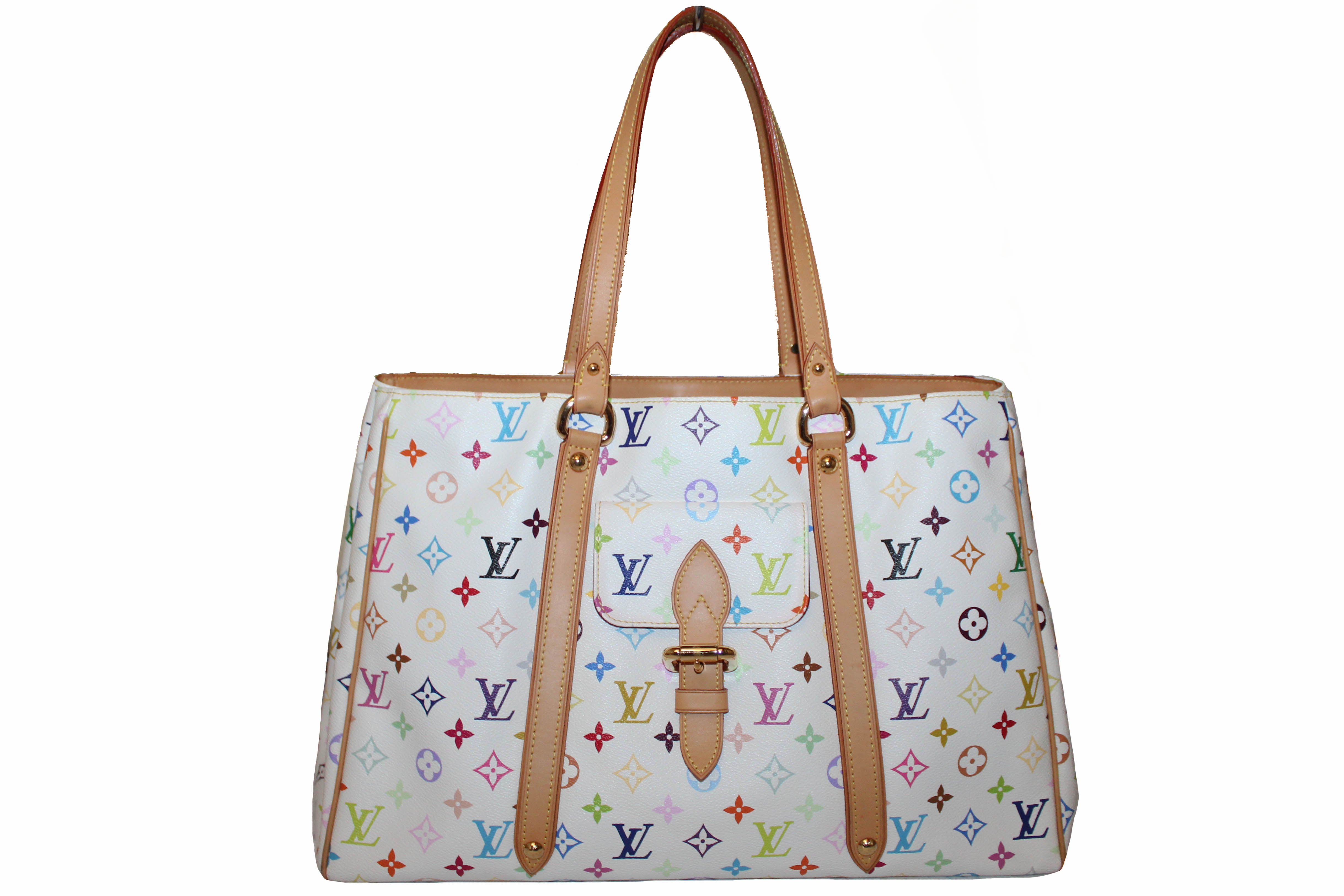 Louis Vuitton Monogram Multicolor Aurelia MM - White Totes, Handbags -  LOU603467