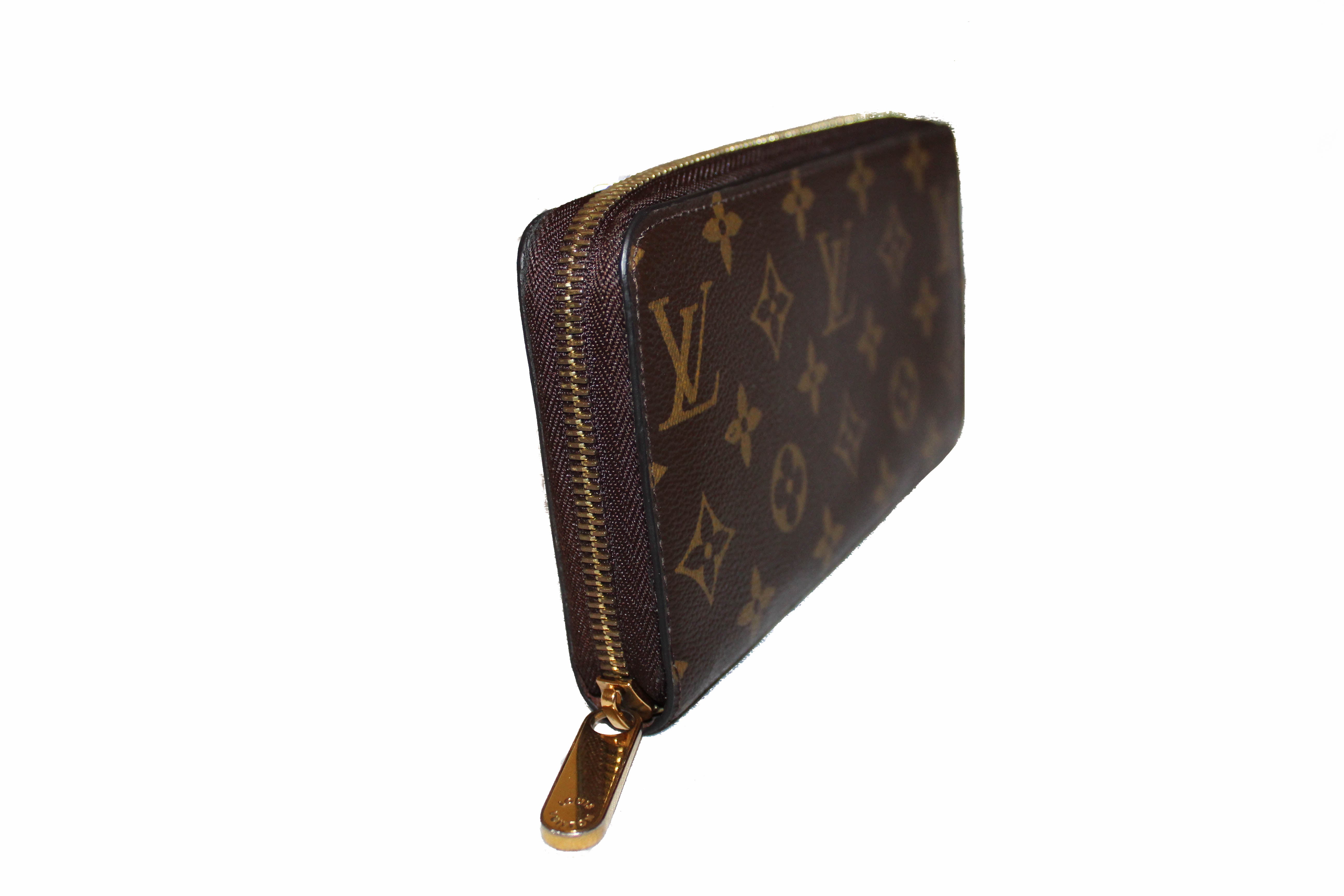 Authentic Louis Vuitton Classic Monogram Zippy Wallet