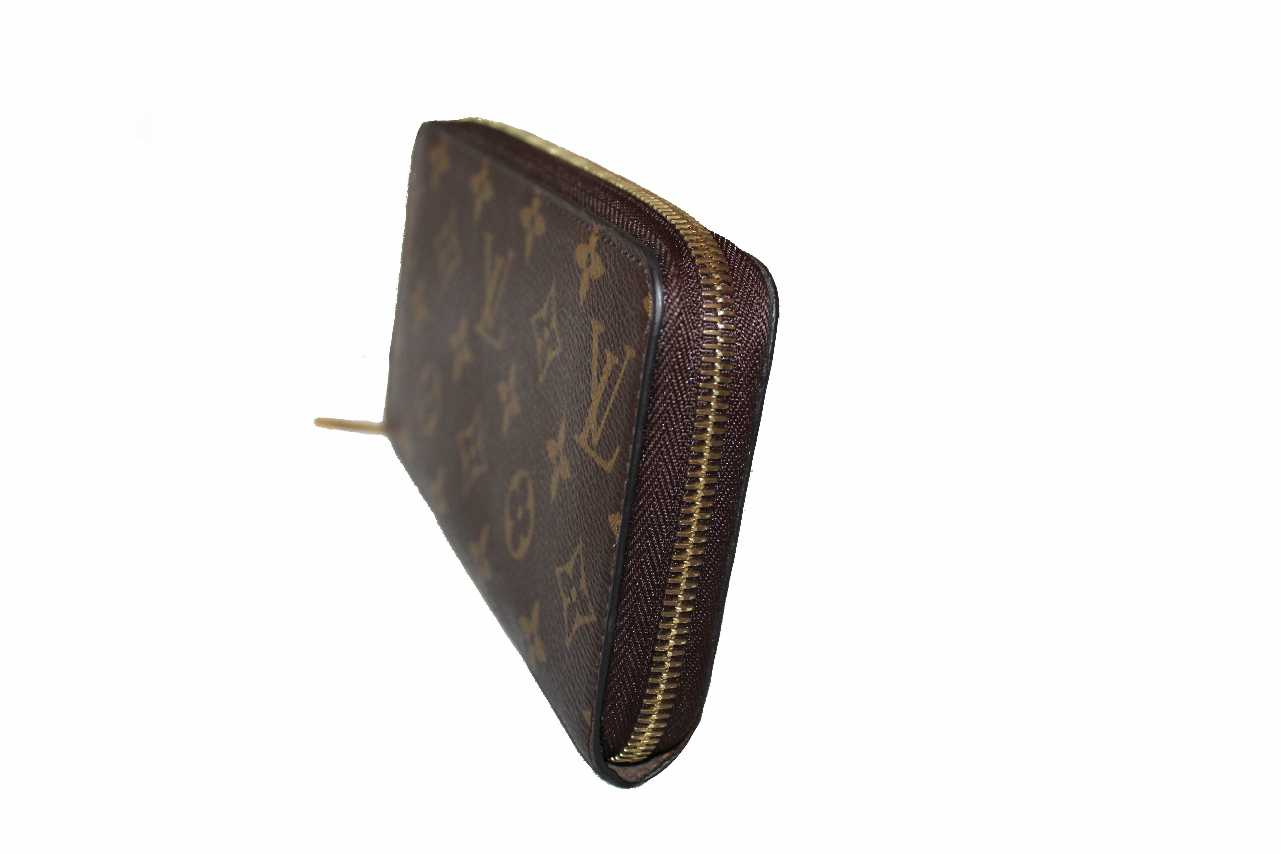 Authentic Louis Vuitton Classic Monogram Zippy Wallet