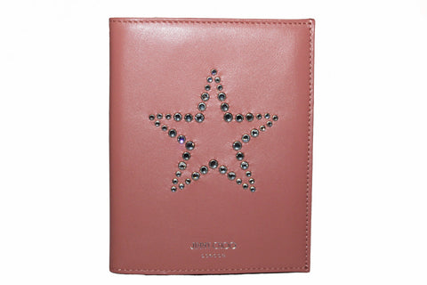 Authentic New Jimmy Choo Pink Leather Passport Holder