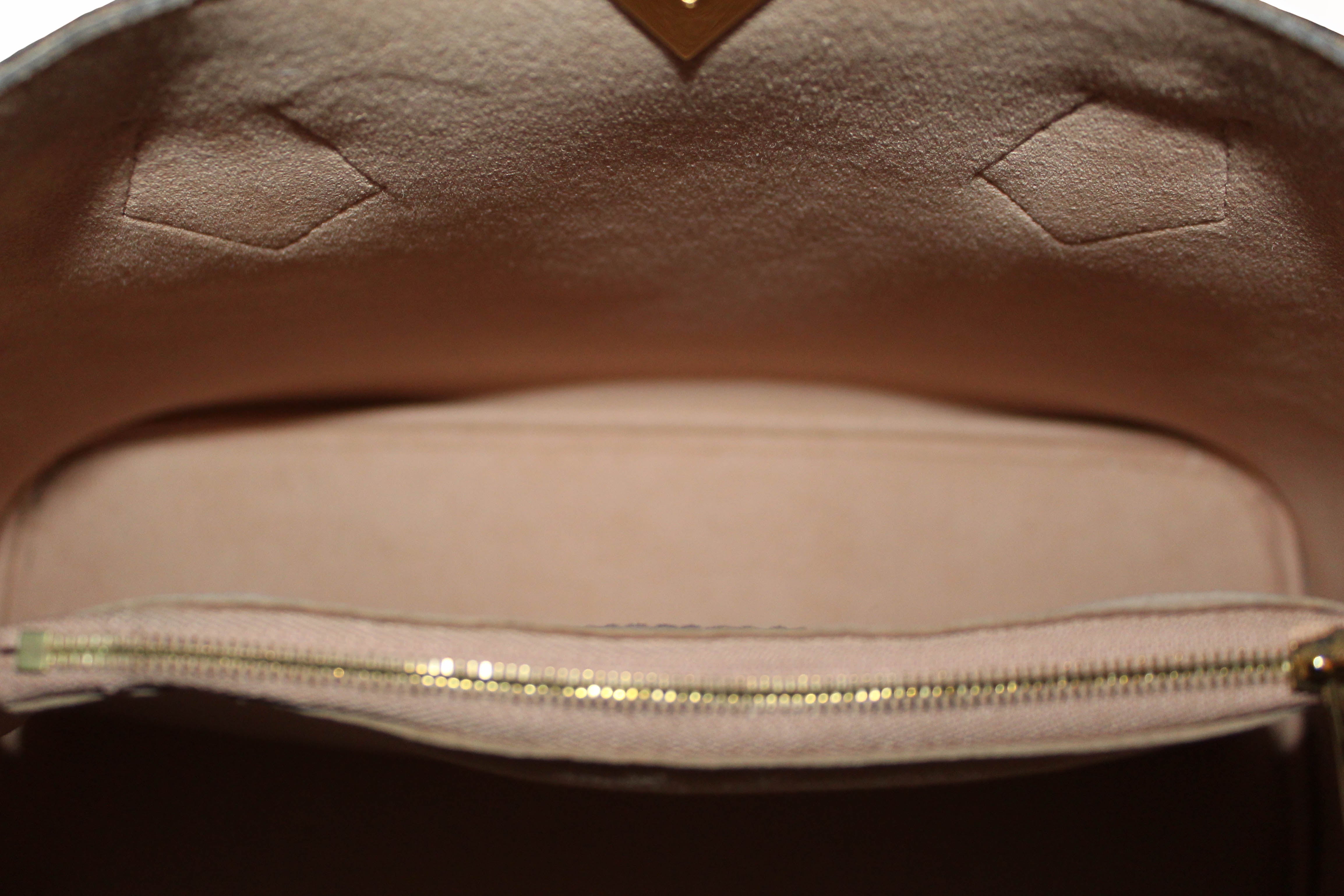 Louis Vuitton Kensington “V” Tote Bag Damier Ebene Canvas Preowned