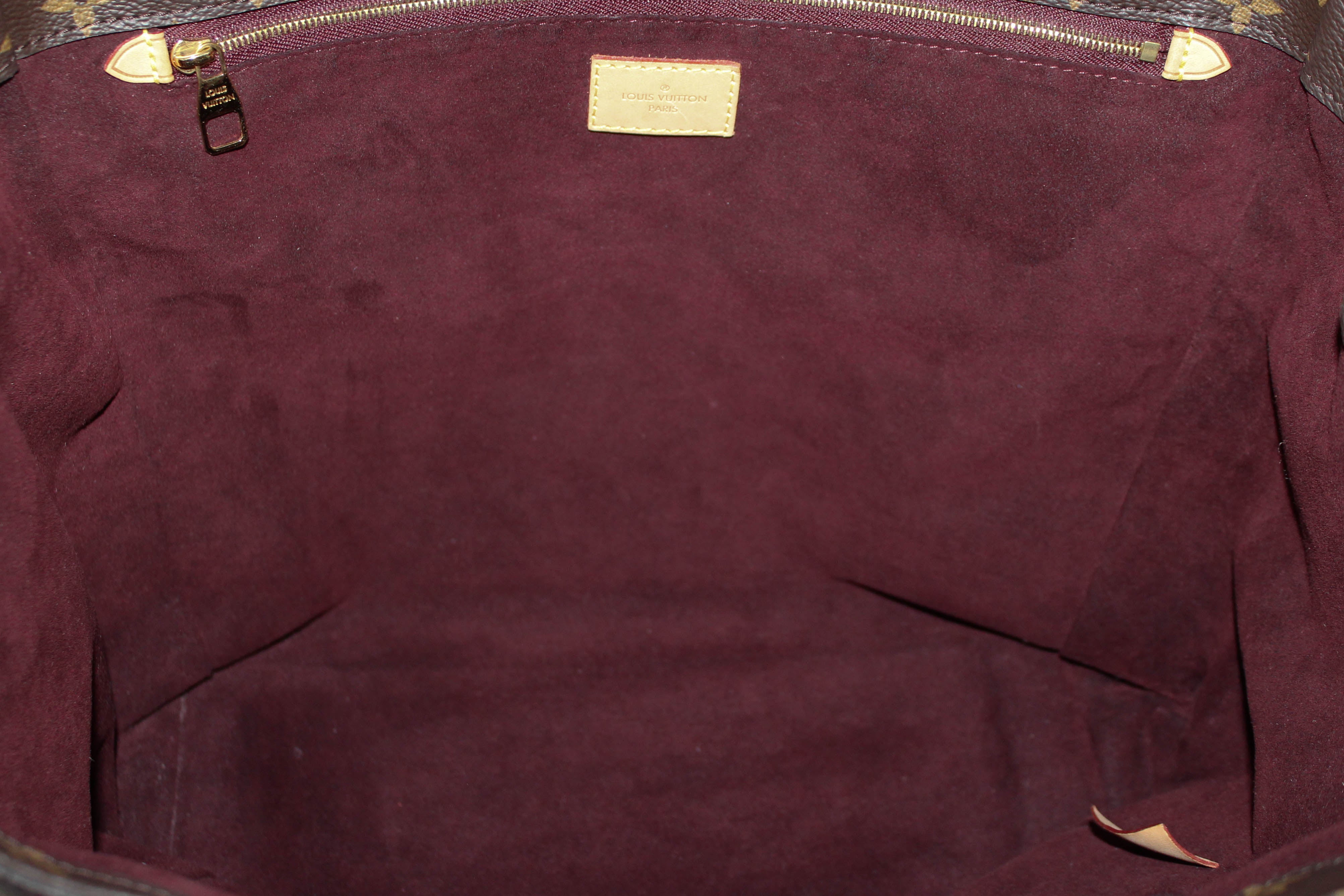 Authentic Louis Vuitton Classic Monogram Voltaire Tote Shoulder Bag