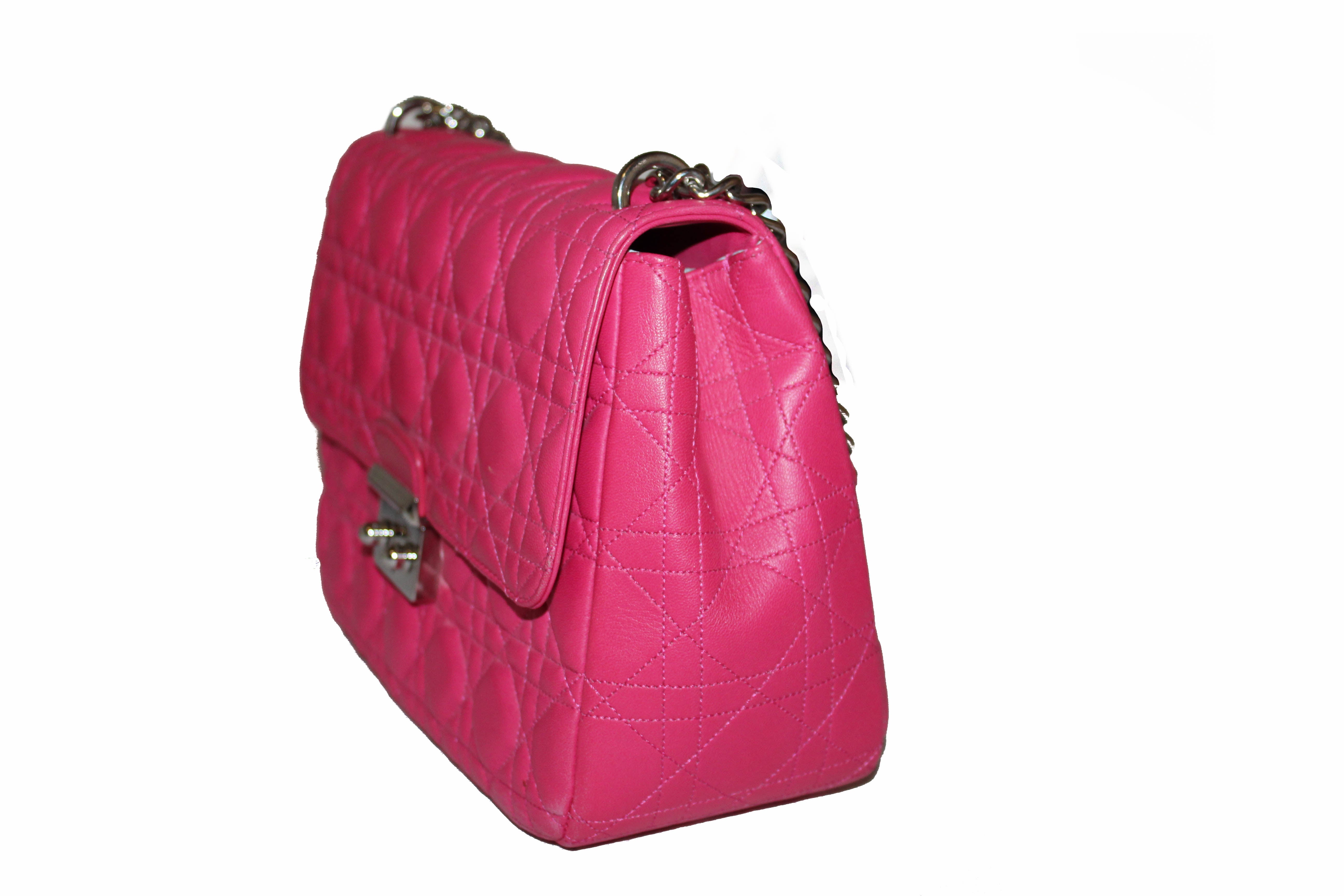 Christian Dior Handbags Fuschia Leather ref.528081 - Joli Closet