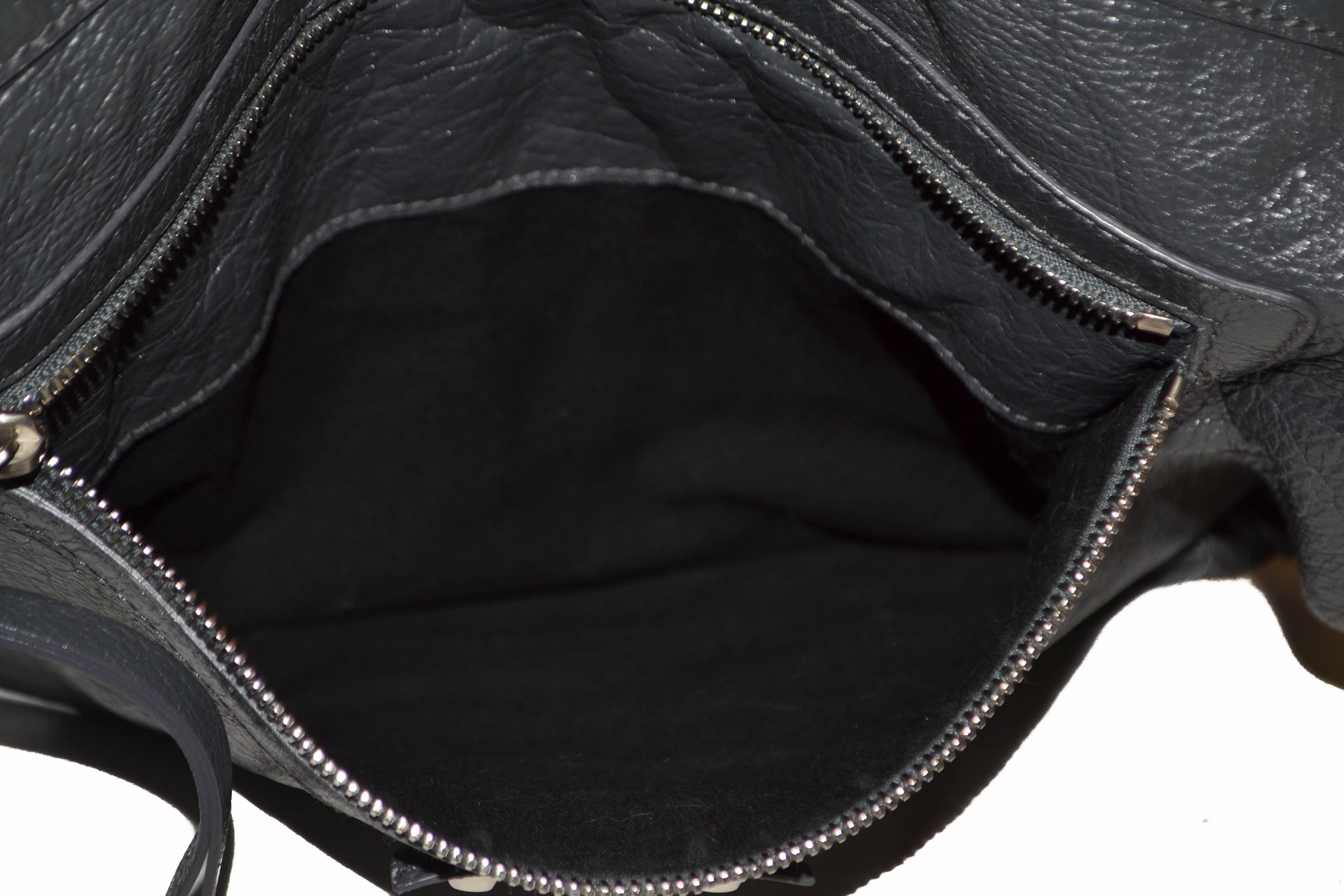 BALENCIAGA Monogram Square Leather Bag – PARYSEYE