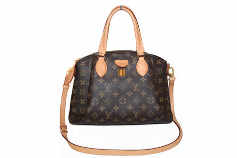 Authentic Louis Vuitton Classic Monogram Rivoli PM Hand/Crossbody Bag