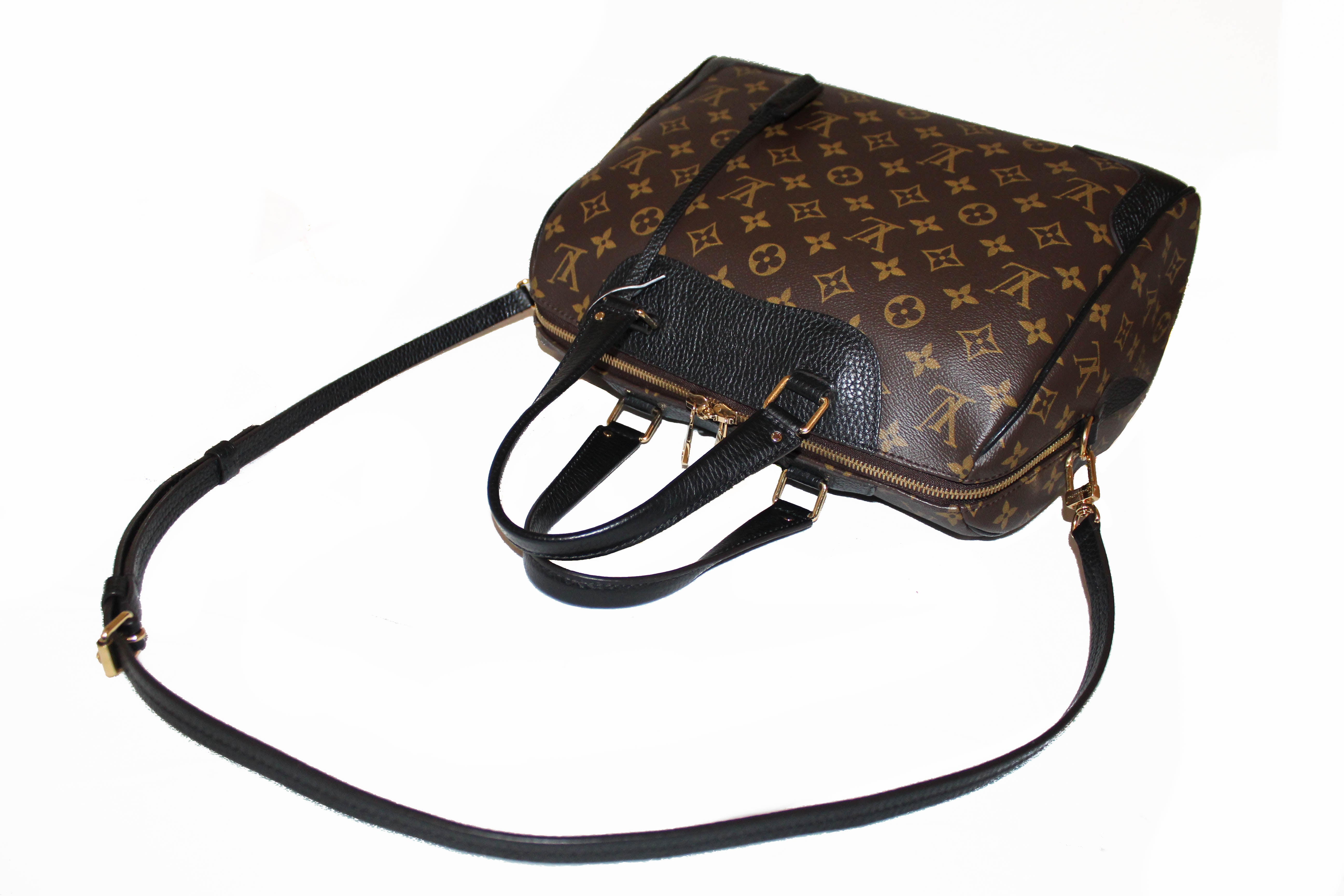 Authentic Louis Vuitton Monogram Noir Retiro NM Handbag/Shoulder Bag –  Paris Station Shop