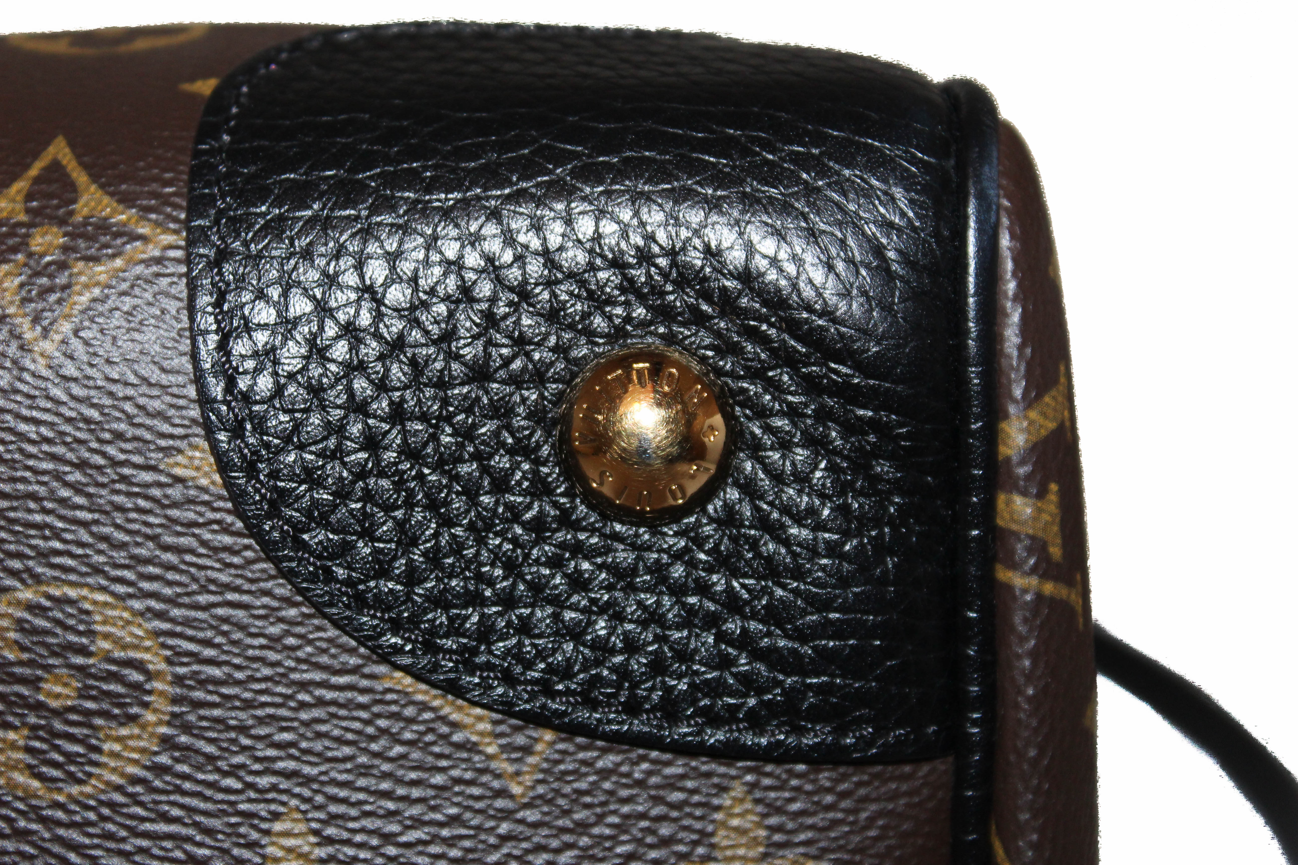 Louis Vuitton Monogram Retiro NM Noir Black Handbag Purse at 1stDibs