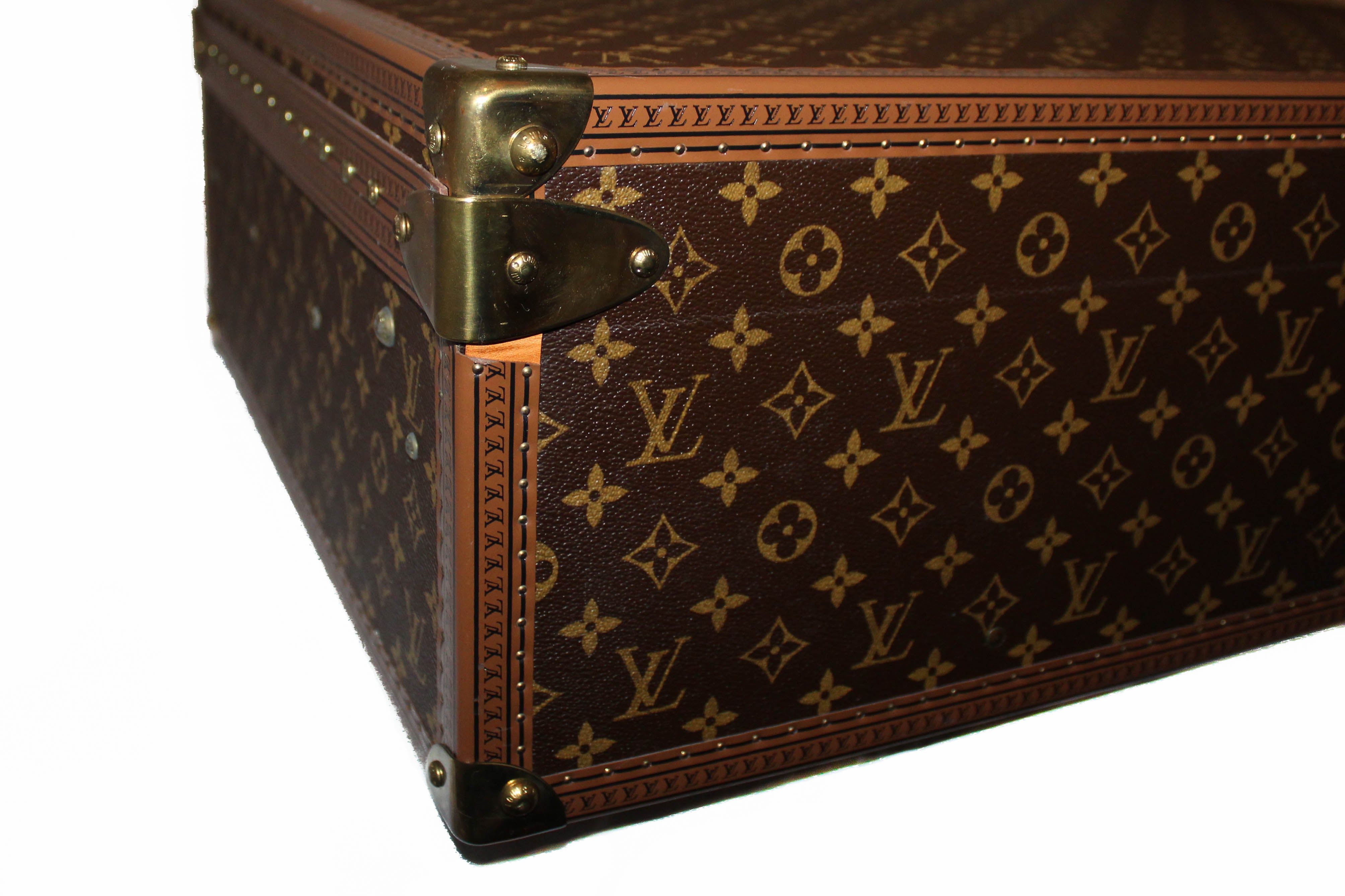 Authentic Louis Vuitton Alzer 75 Suitcase In Monogram Canvas, Retail  $13,100 #230025
