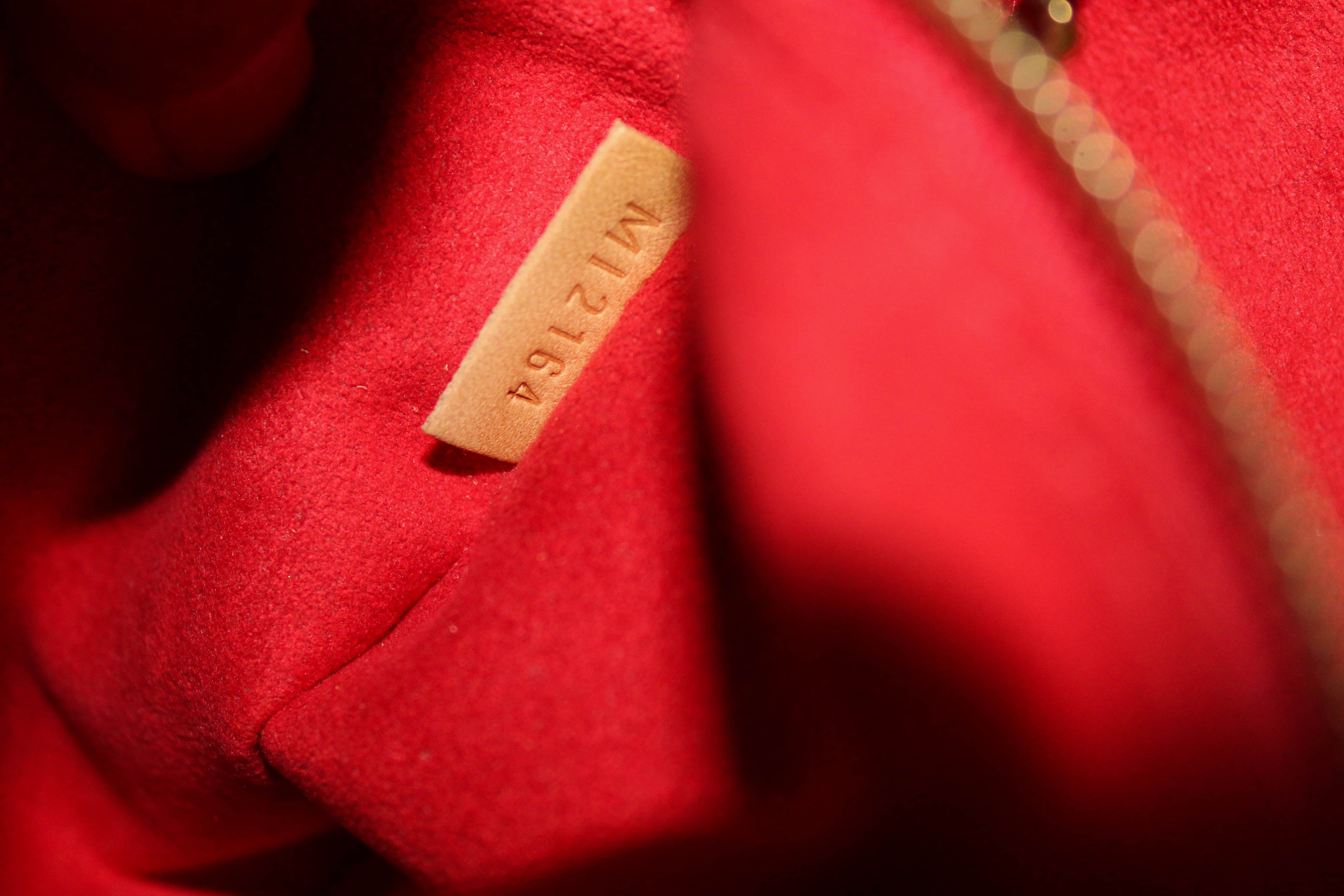 M41200 Louis Vuitton Pallas Chain Shoulder Bag-Wine Red