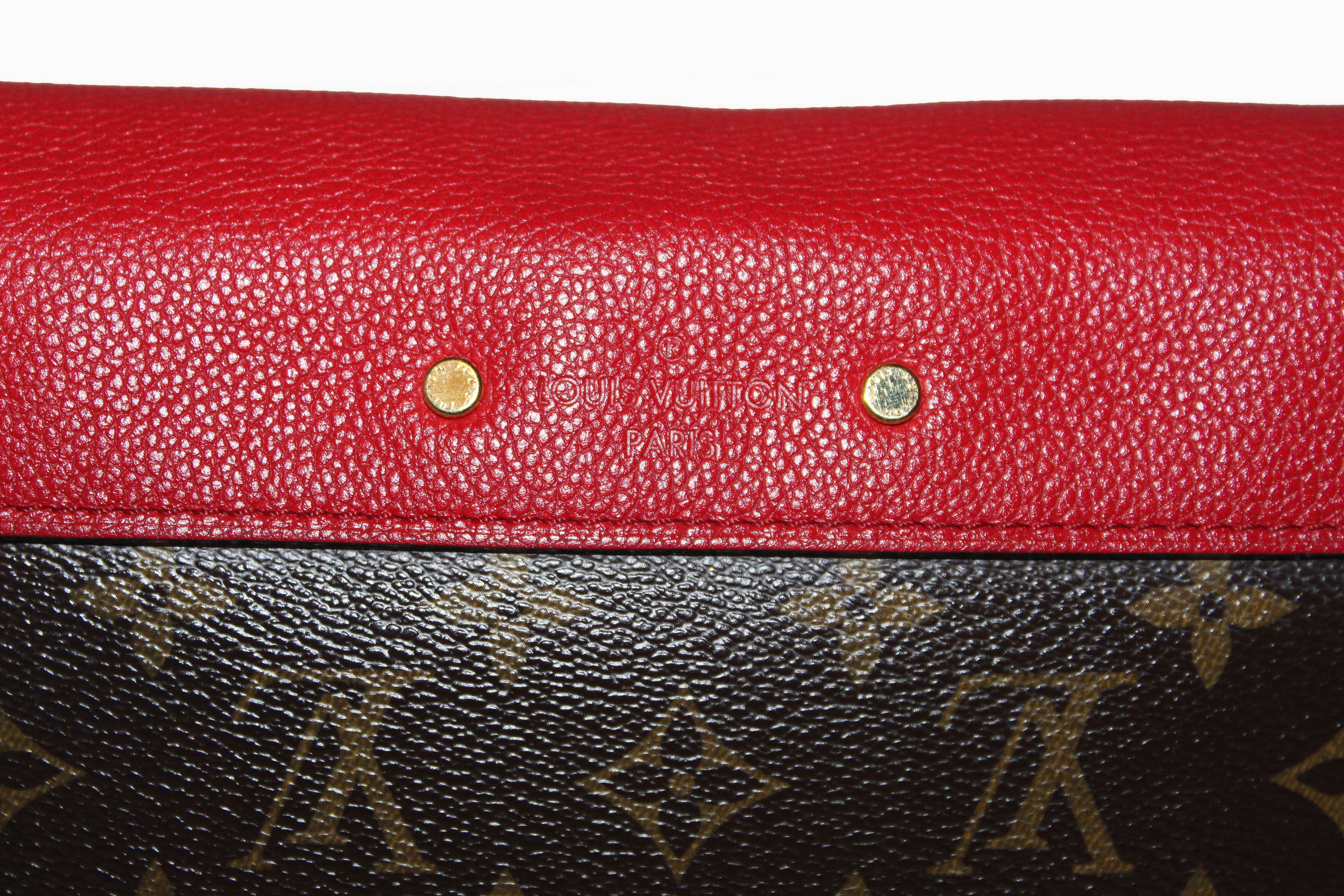 M41200 Louis Vuitton Pallas Chain Shoulder Bag-Wine Red