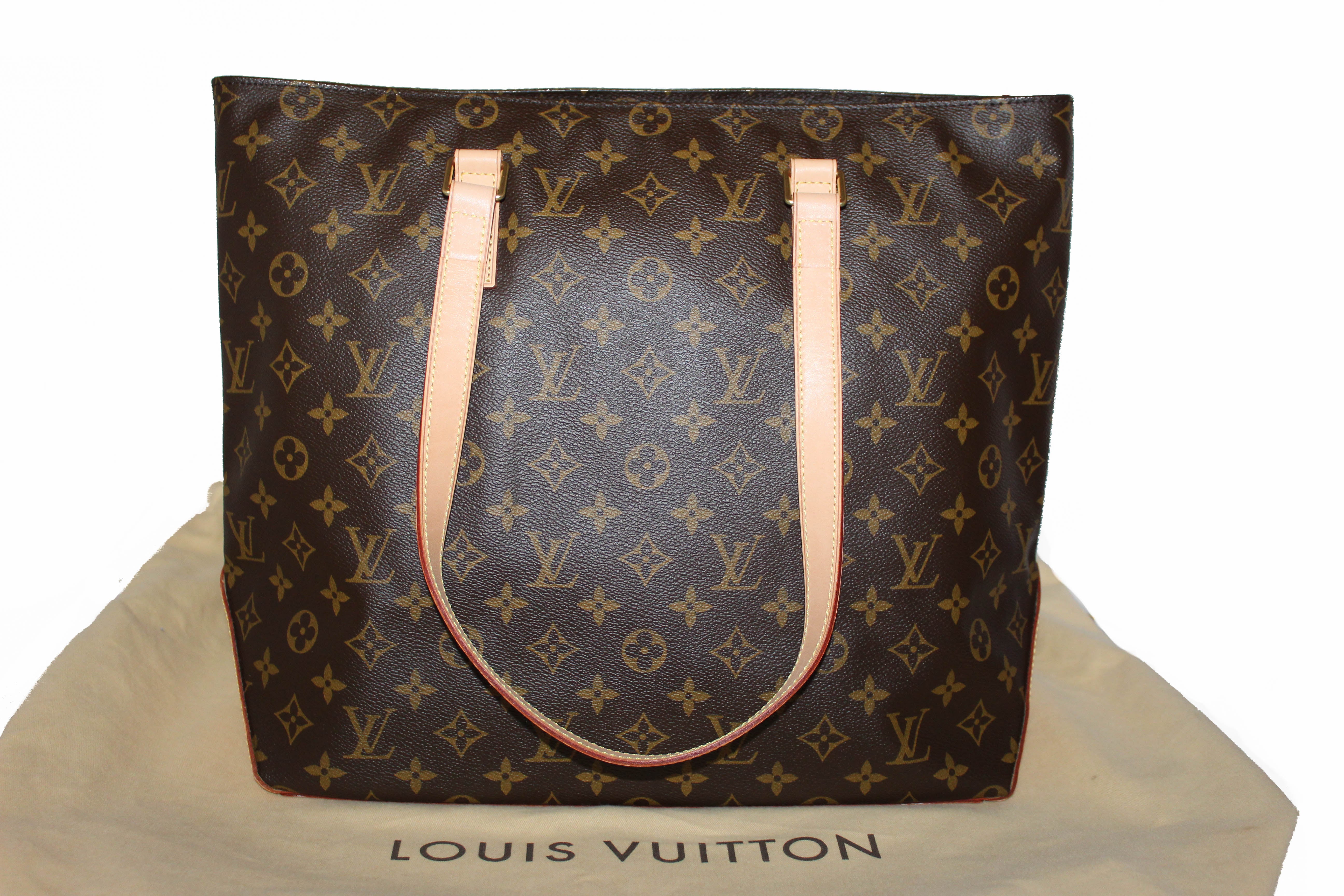 Louis Vuitton, Bags, Authentic Lv Monogram Cabas Mezzo Tote Bag