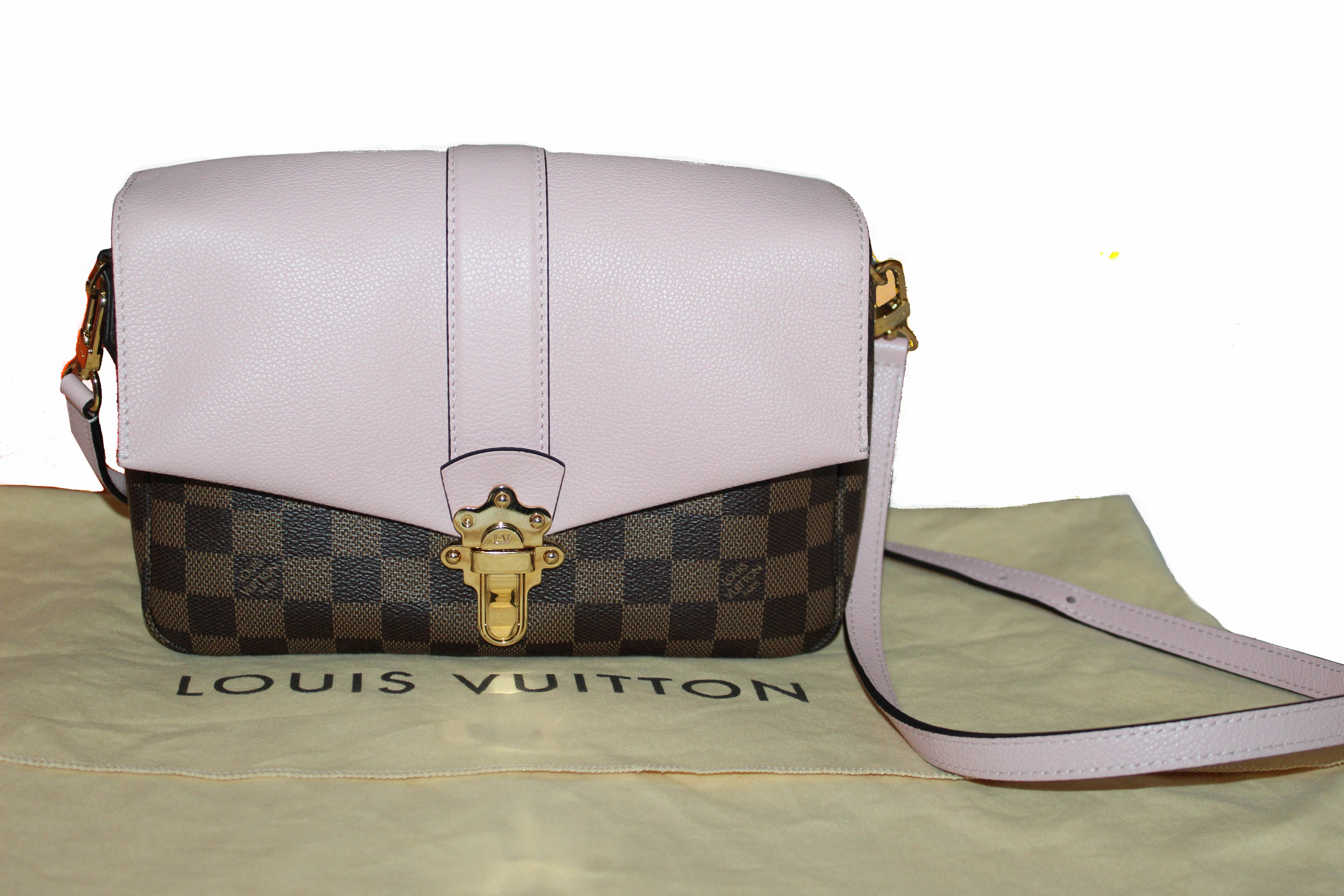 Clapton cloth crossbody bag Louis Vuitton Pink in Cloth - 32104514