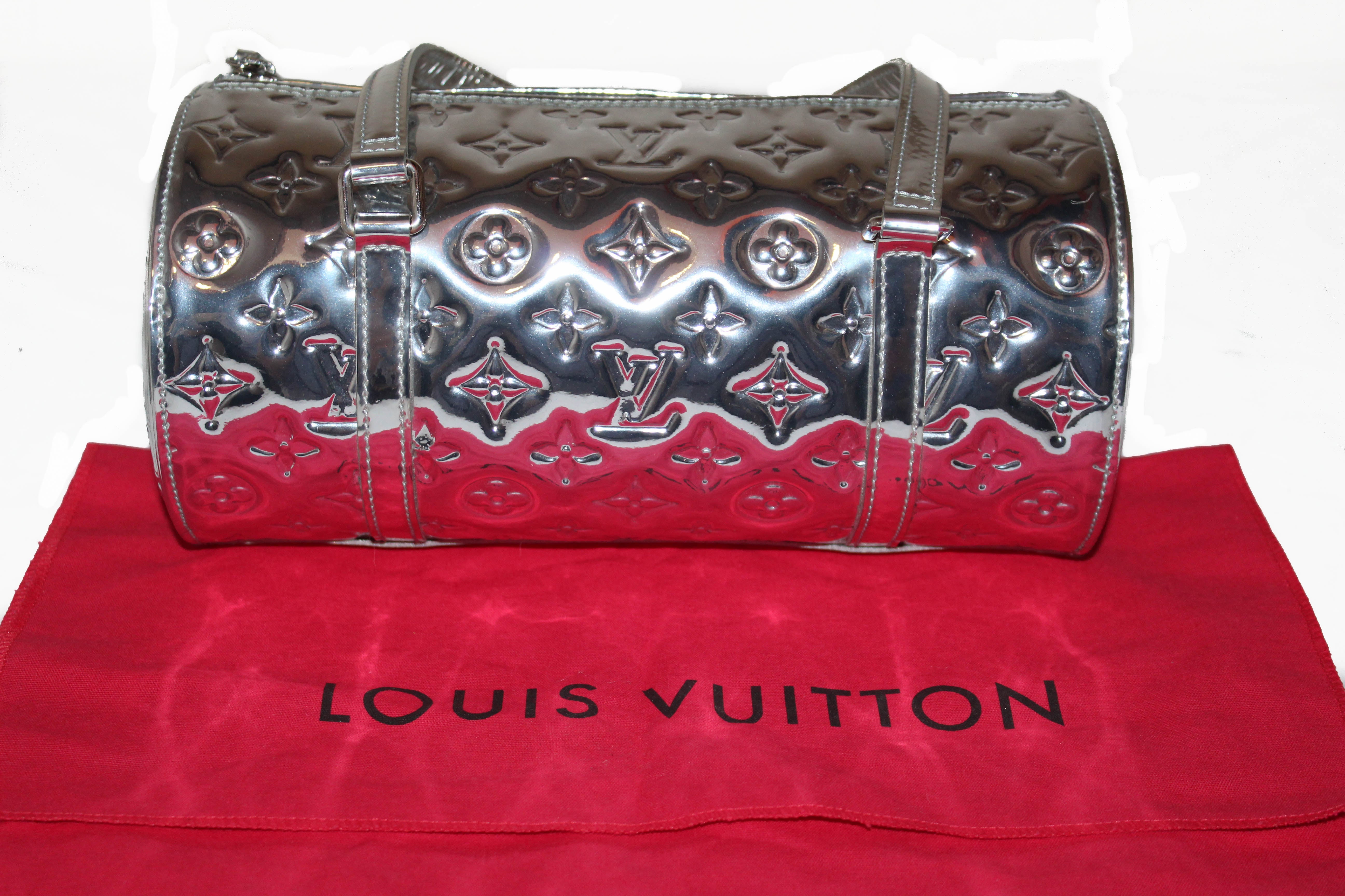 RARE 2000s Louis Vuitton Miroir Silver Monogram Papillon – Break