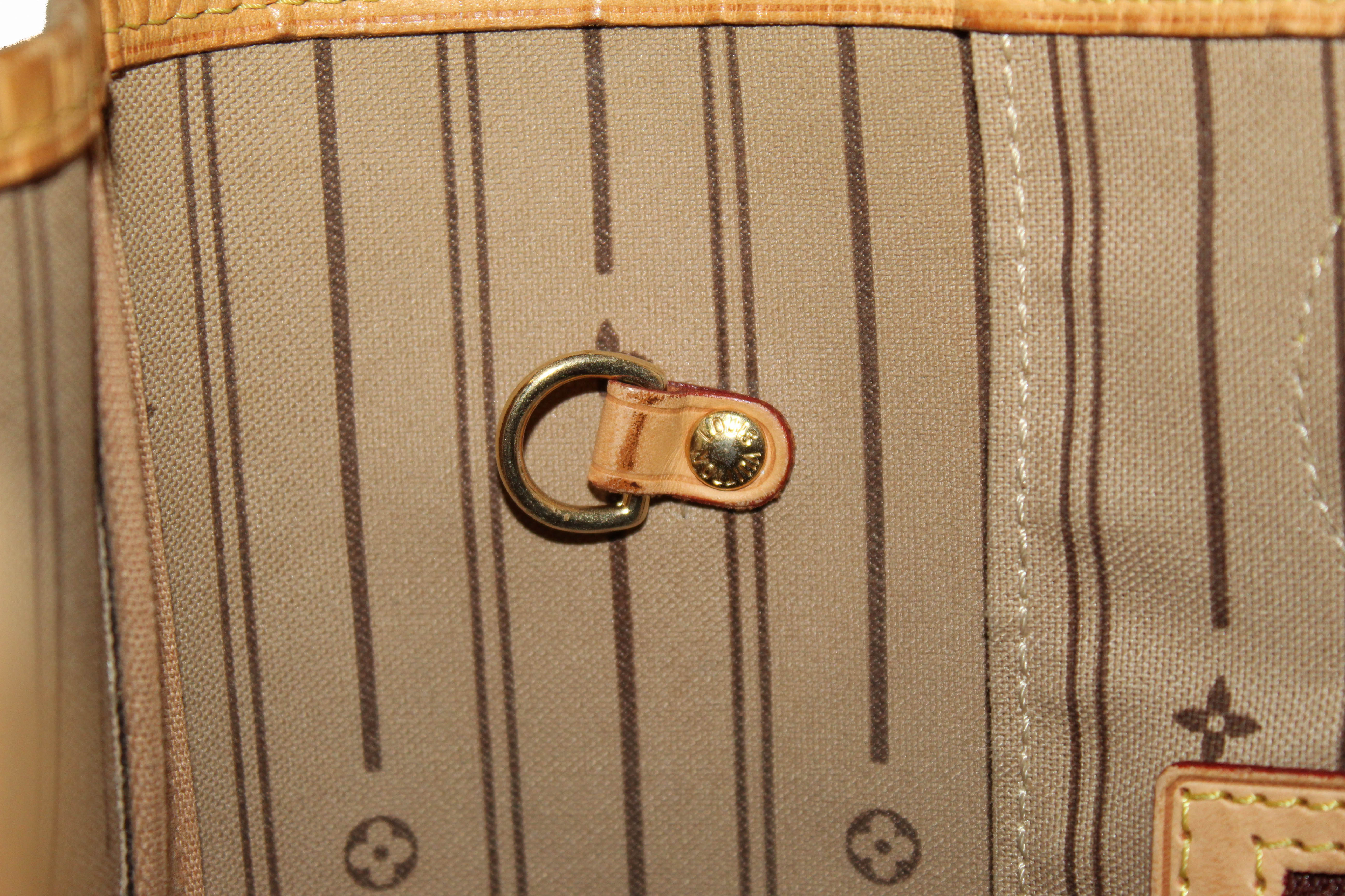 Authentic Louis Vuitton Monogram Neverfull MM Tote Bag