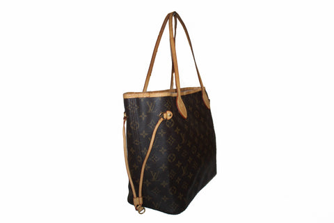 Authentic Louis Vuitton Monogram Neverfull MM Tote Bag