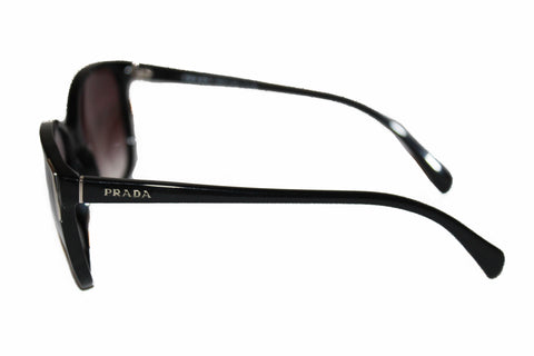 Authentic Prada Black Frame Gradient Arrow Sunglasses SPR01O