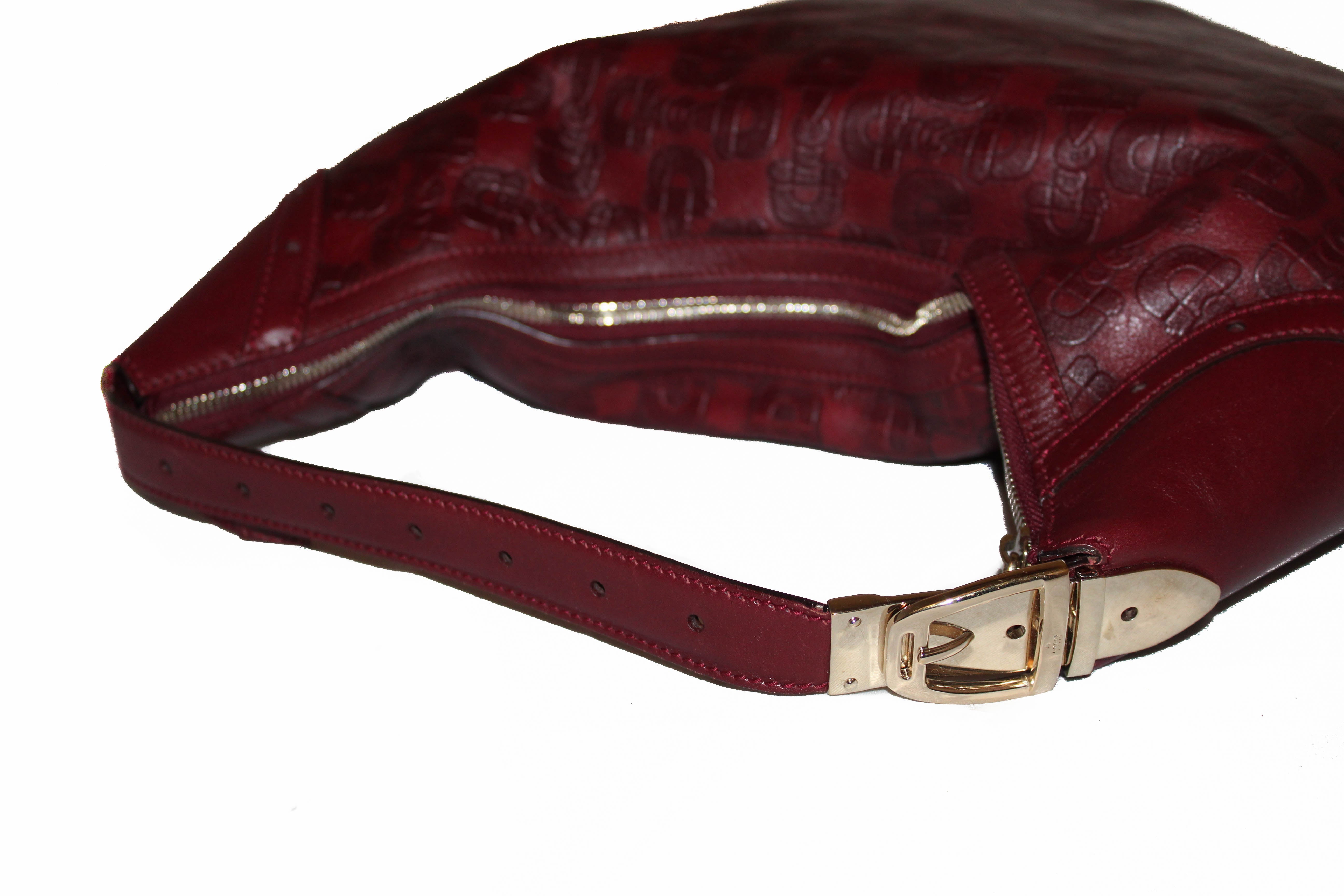 Gucci GG Monogram Horsebit Creole Shoulder Bag
