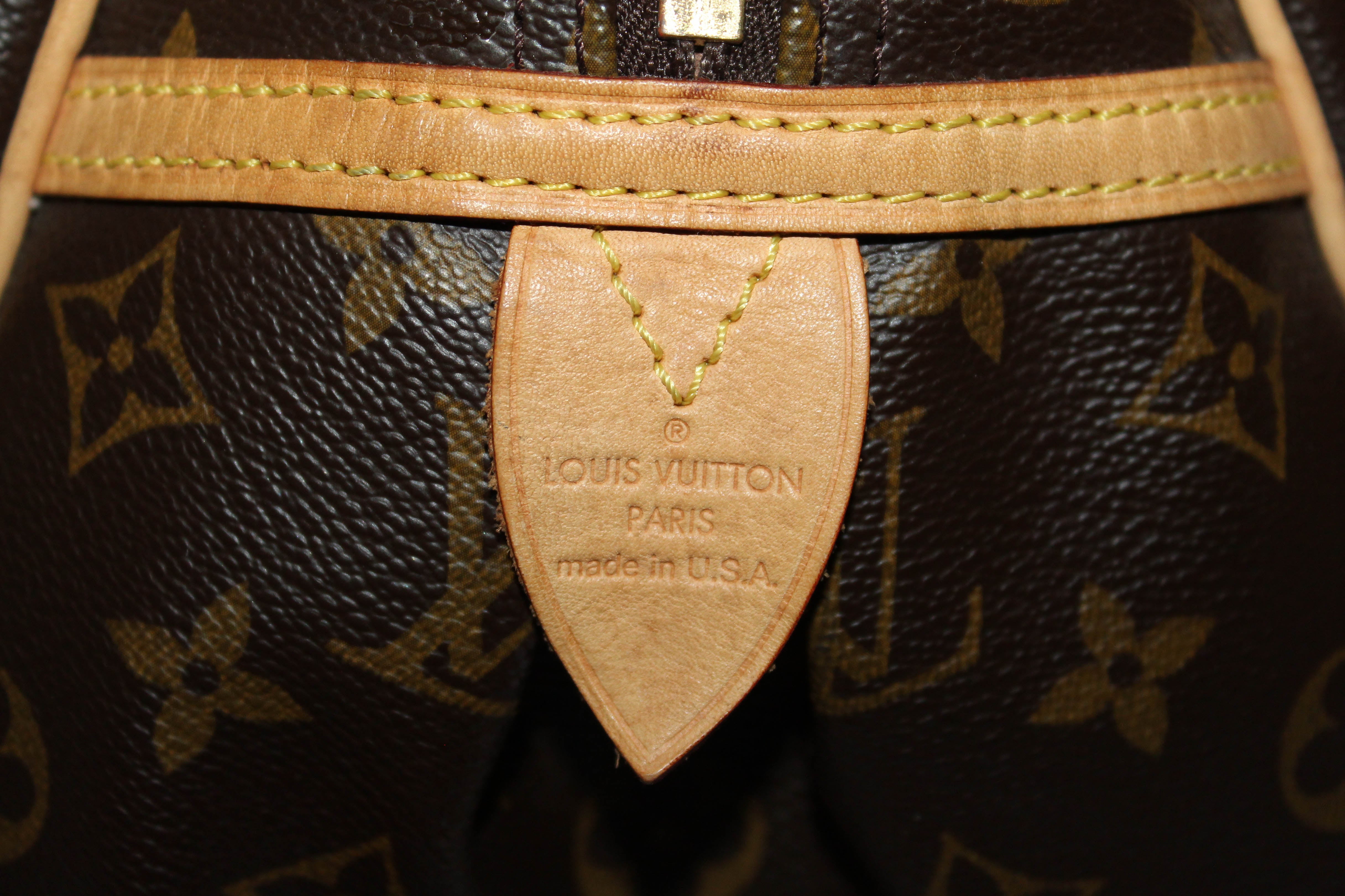 Authentic Louis Vuitton Monogram Canvas Montorgueil GM Shoulder Bag
