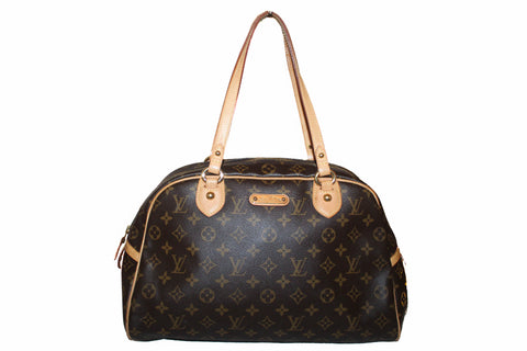 Authentic Louis Vuitton Monogram Canvas Montorgueil GM Shoulder Bag