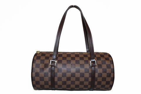 Authentic Louis Vuitton Damier Ebene Papillon 26 Handbag