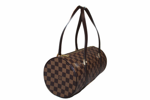 Authentic Louis Vuitton Damier Ebene Papillon 26 Handbag