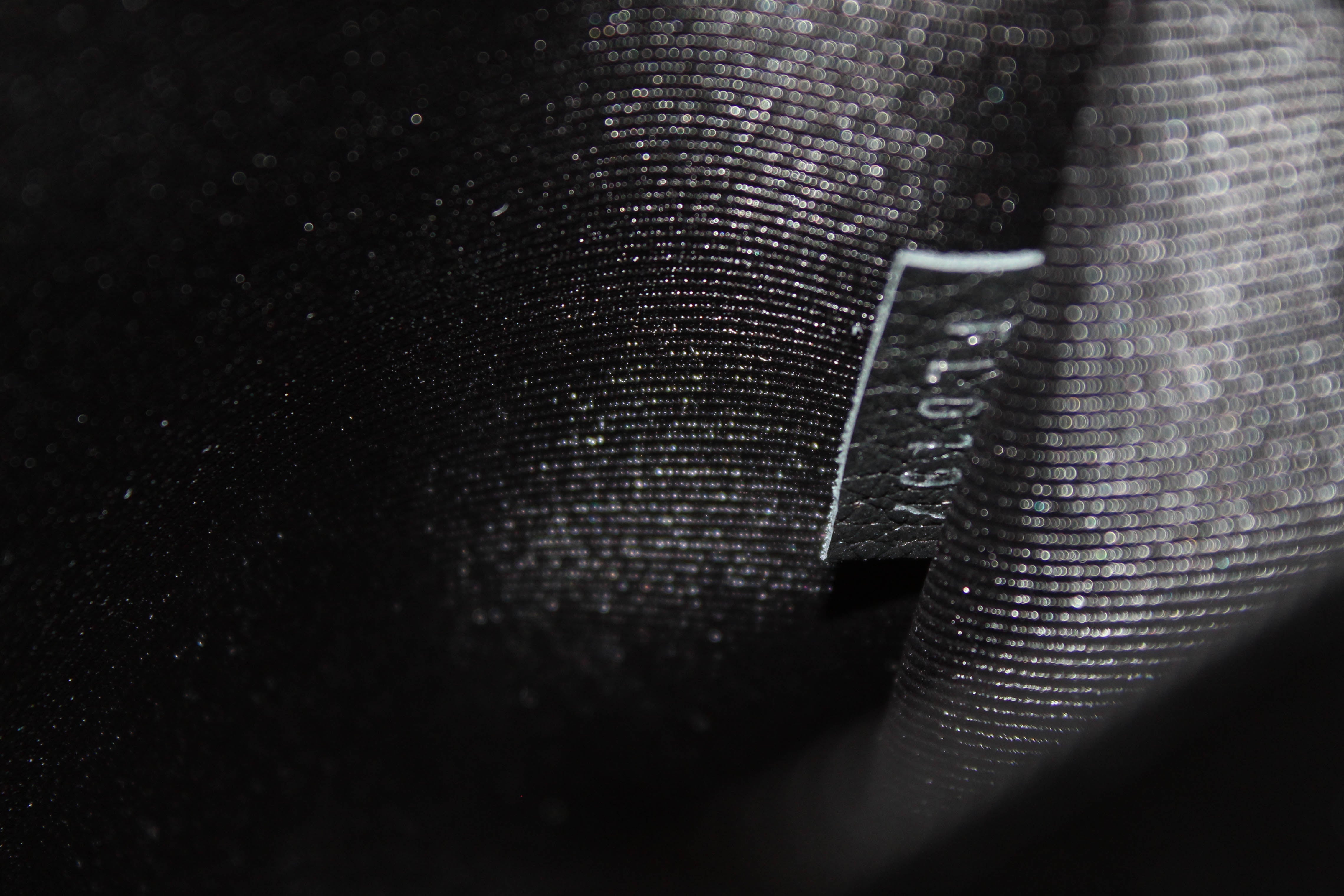 Authentic New Louis Vuitton Black Calfskin Leather and Python Lock Me II Handbag