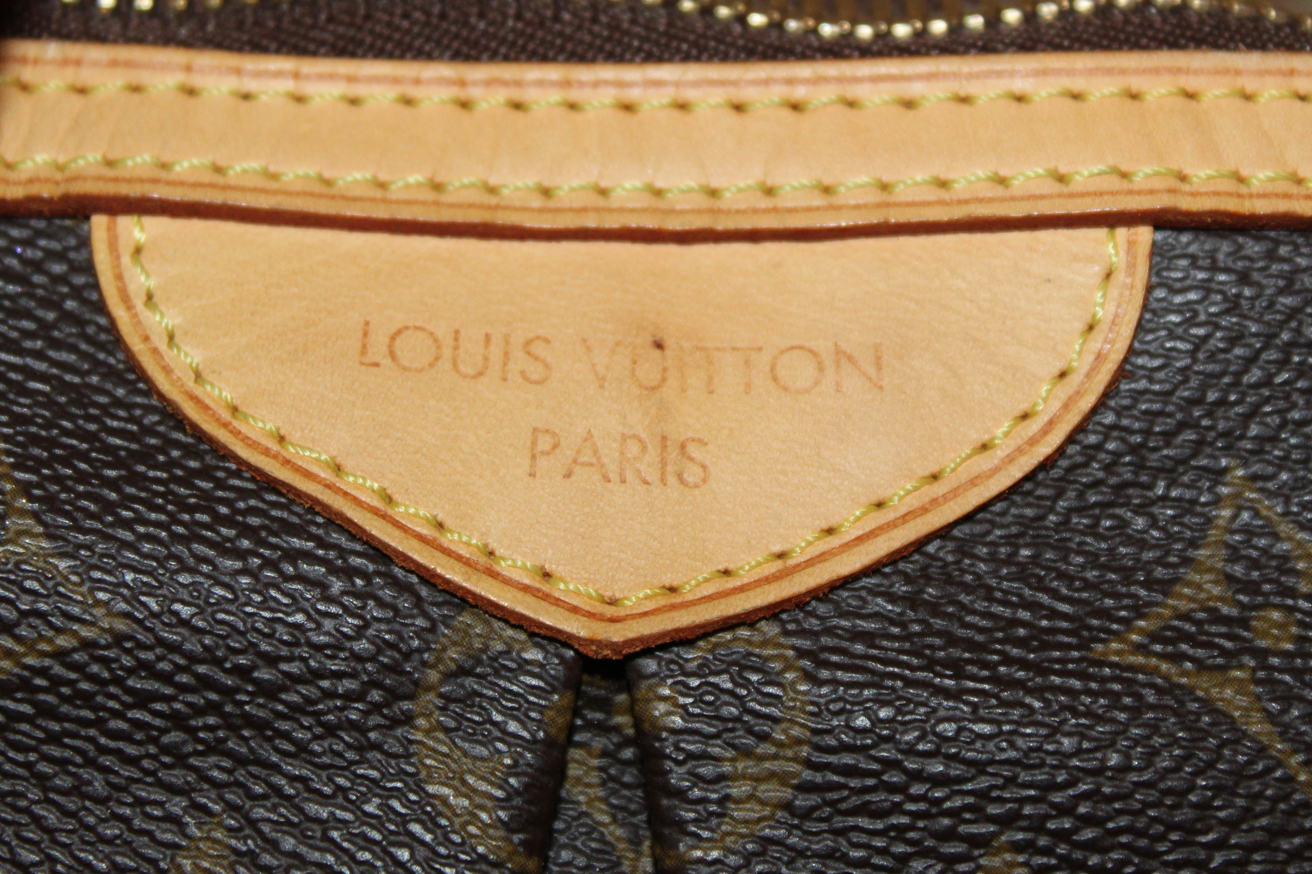 Authentic Louis Vuitton Monogram Canvas Palermo PM Handbag