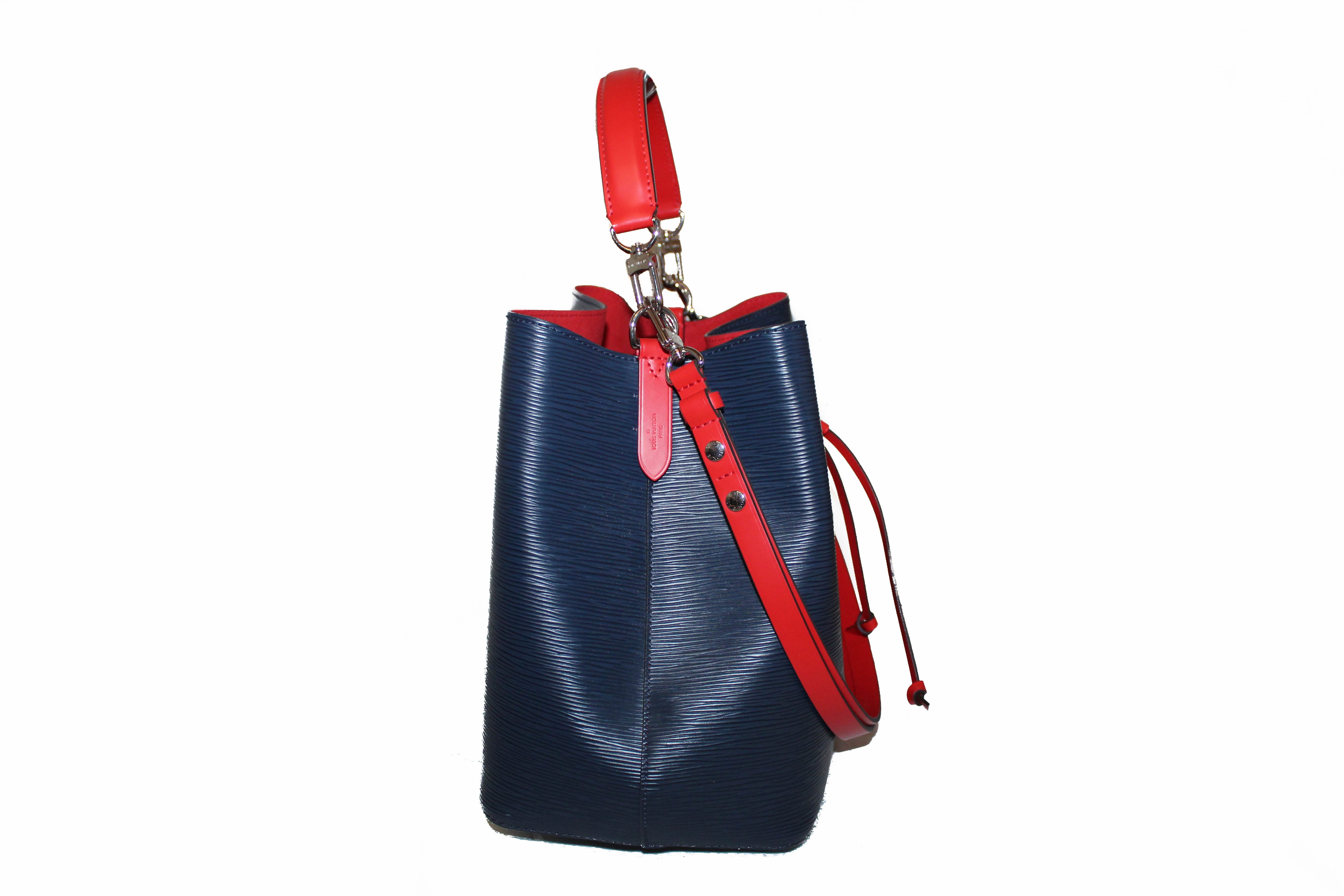 Louis Vuitton Epi Neonoe MM - Blue Bucket Bags, Handbags