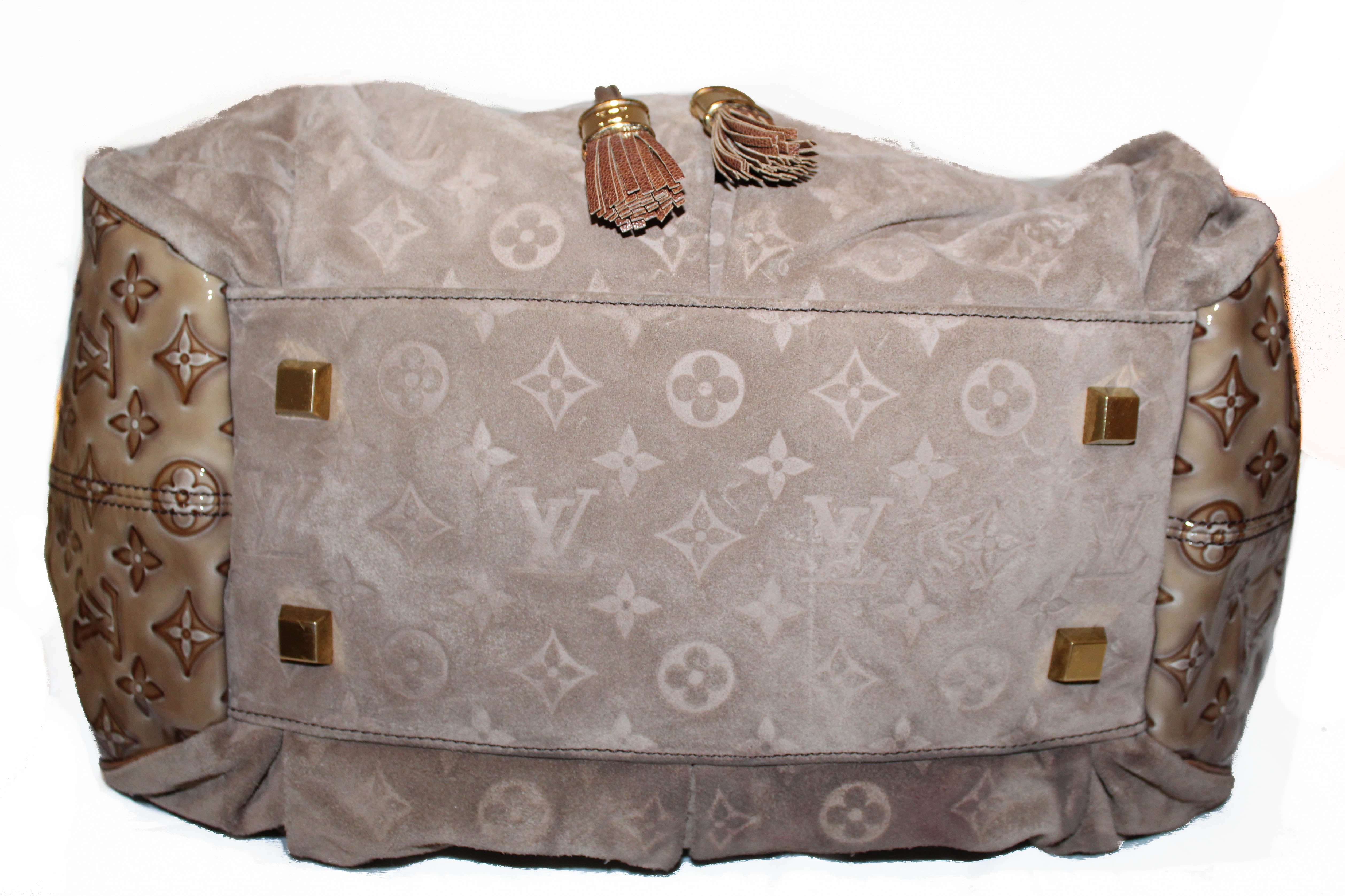 Louis Vuitton, Bags, Louis Vuitton Brown Suede Monogram Irene Coco  Shoulder Bag