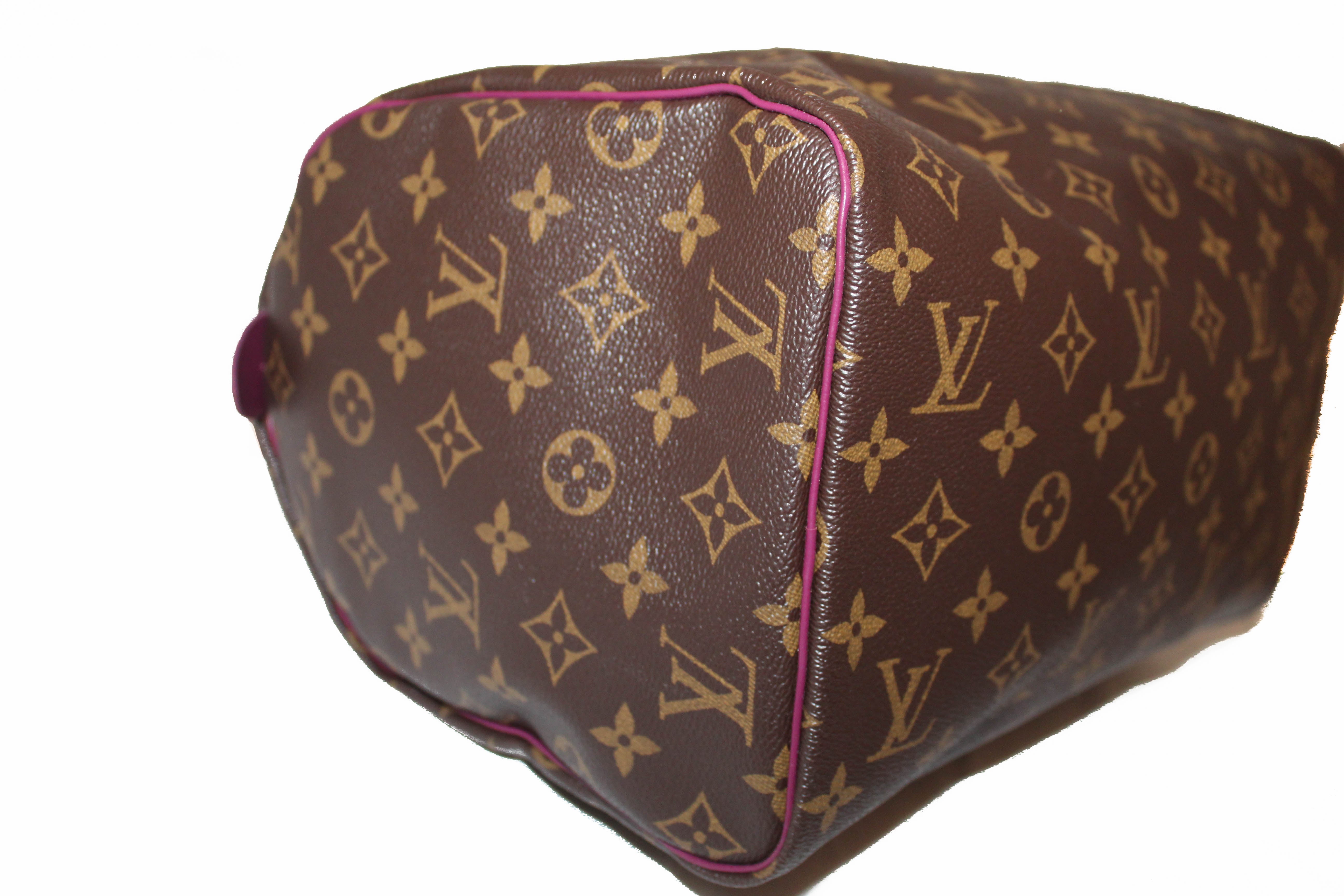 Authentic Louis Vuitton Limited Edition Totem Monogram Canvas Speedy 30 Handbag