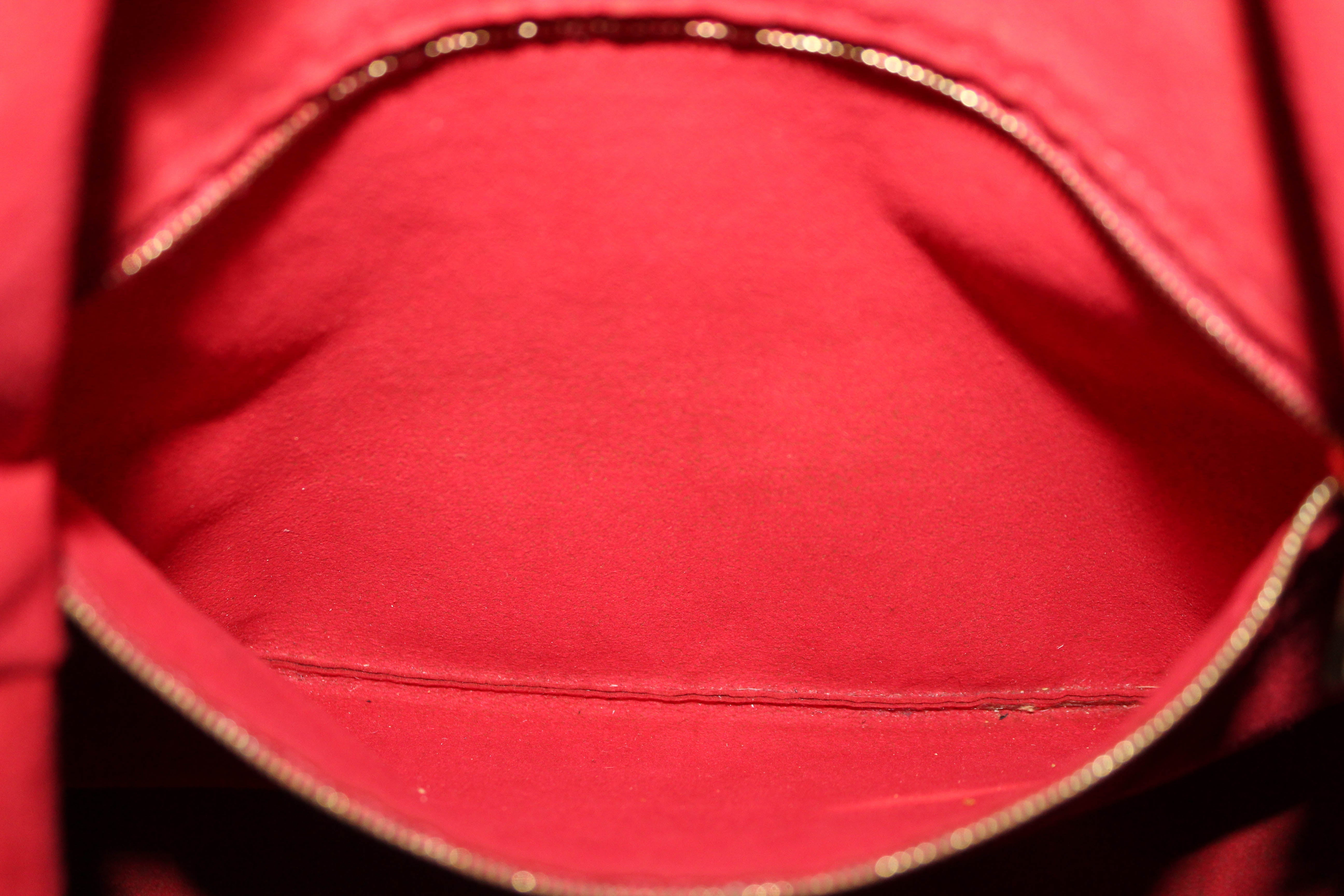 Authentic Louis Vuitton Damier Ebene Canvas Reggia Shoulder Bag