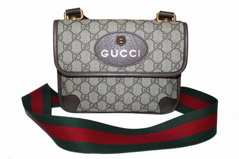 Authentic Gucci Neo Vintage Small Messenger Bag