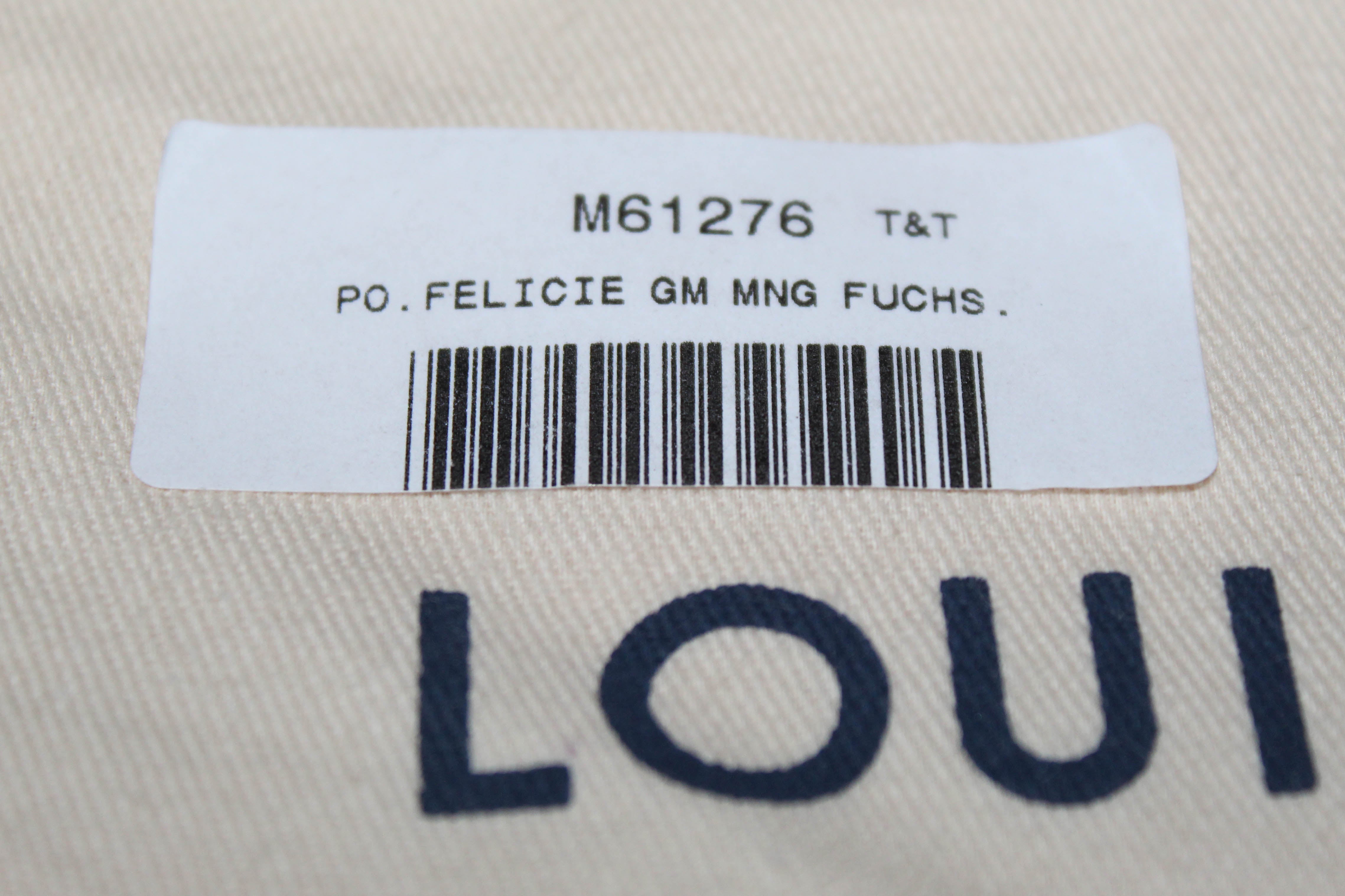 Authentic New Louis Vuitton Classic Monogram Felicie Pochette Bag – Paris  Station Shop