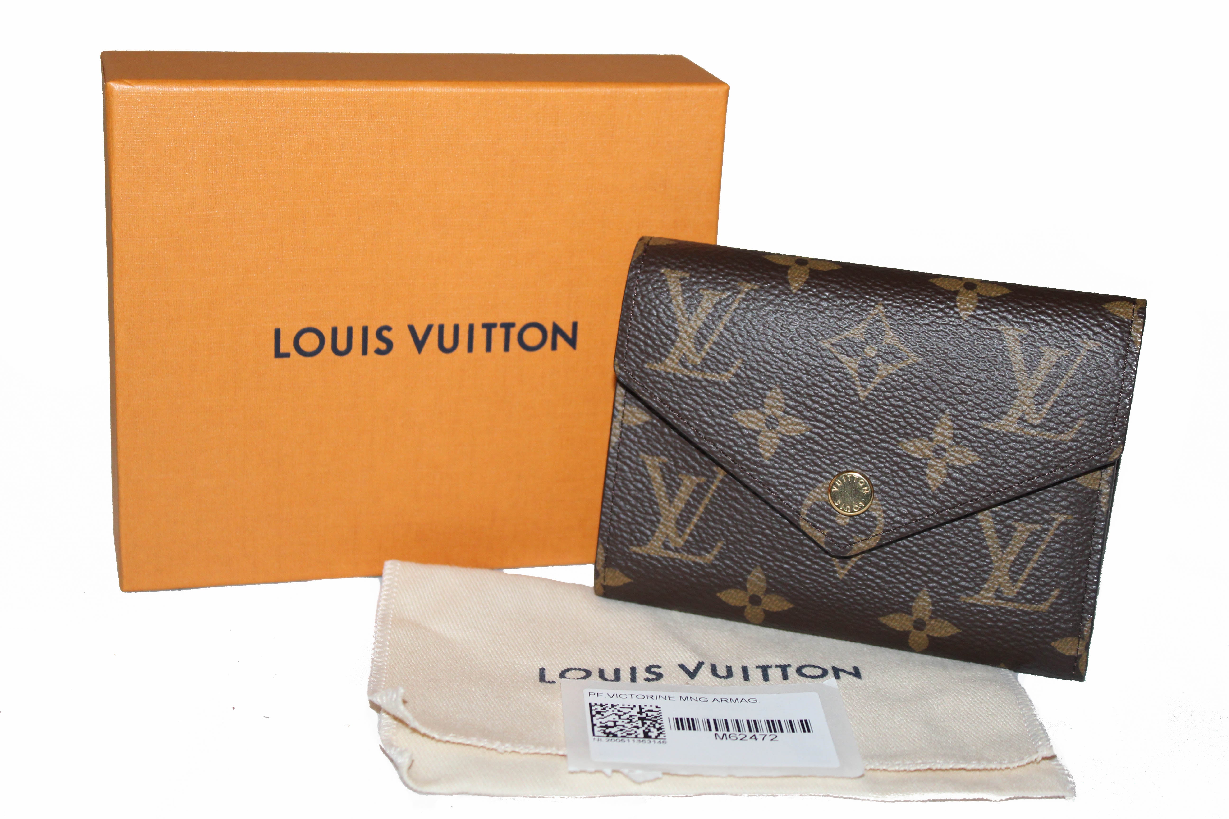 Authentic New Louis Vuitton Classic Monogram Victorine Wallet