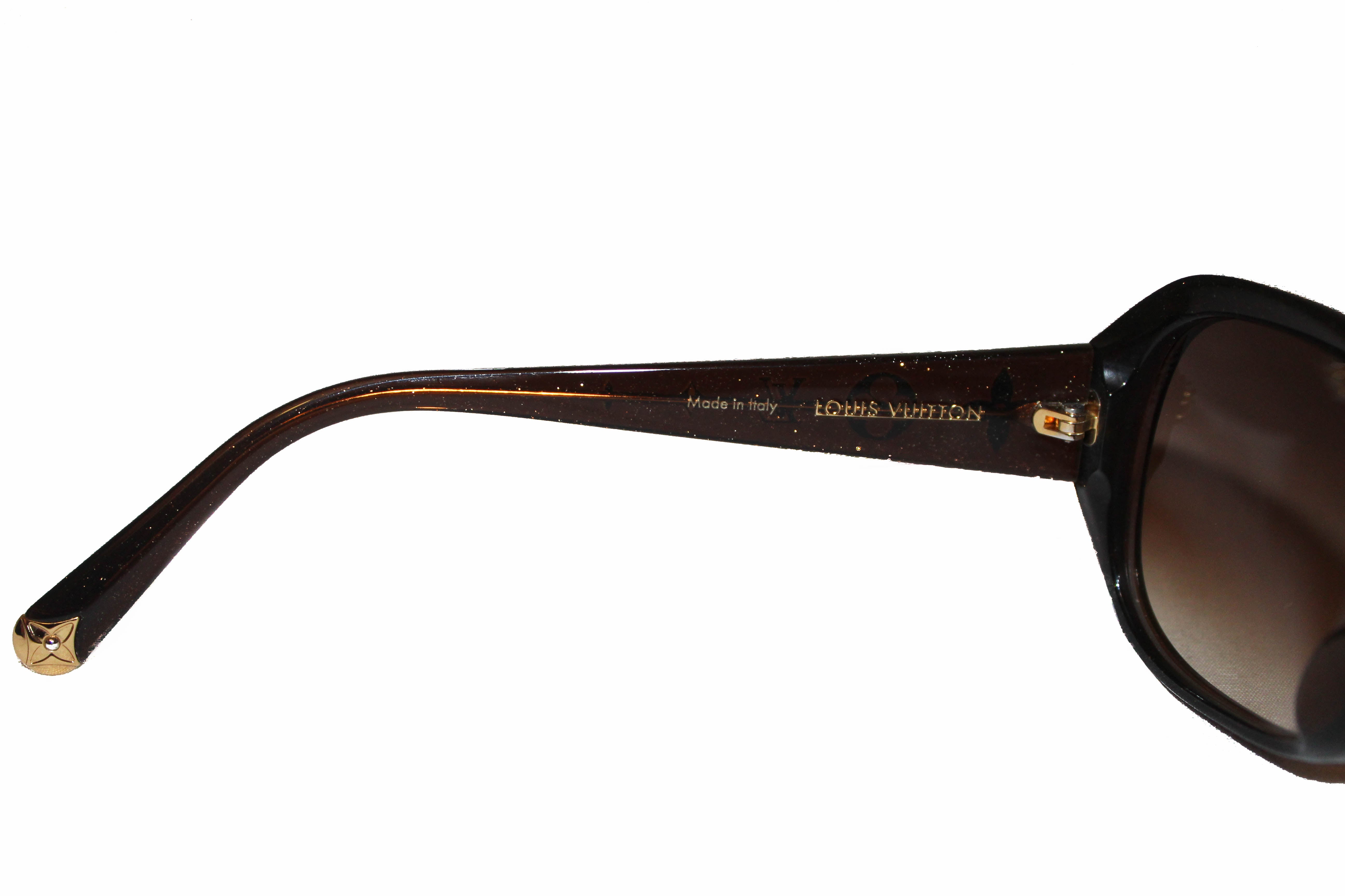 Louis Vuitton - Obsession GM Glitter Acetate Sunglasses Violet